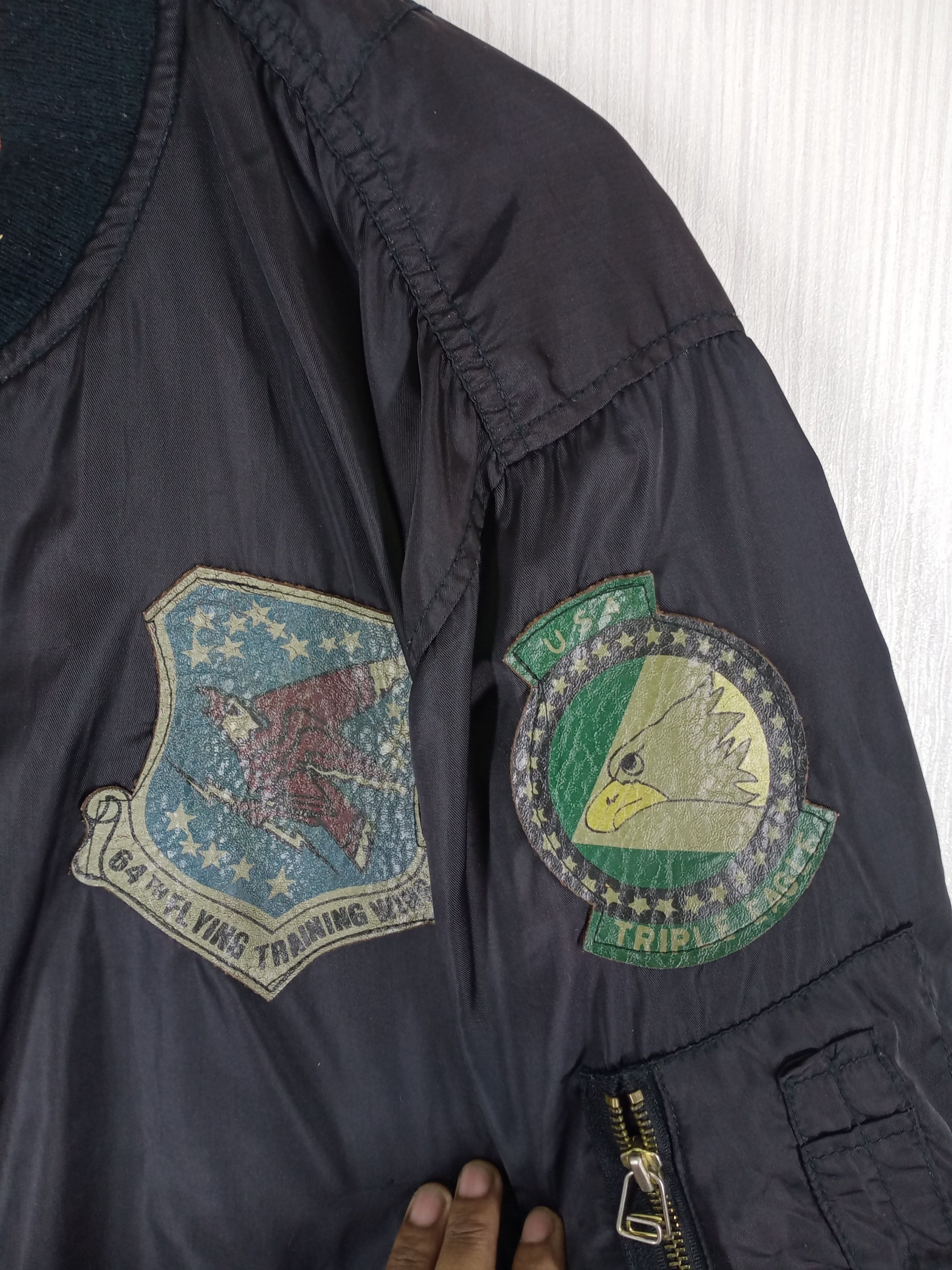 Other Rare Vintage Flying Tigers Bomber Jacket MA-1 Size US L / EU 52-54 / 3 - 2 Thumbnail