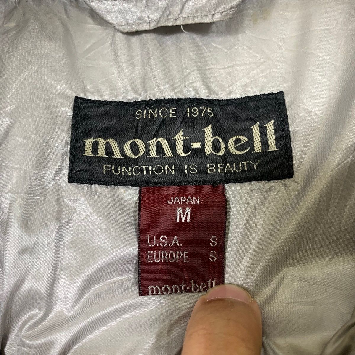 Montbell × Vintage Vintage MONTBELL Outdoor Sportswear Zipper Light Jacket Size US M / EU 48-50 / 2 - 6 Thumbnail