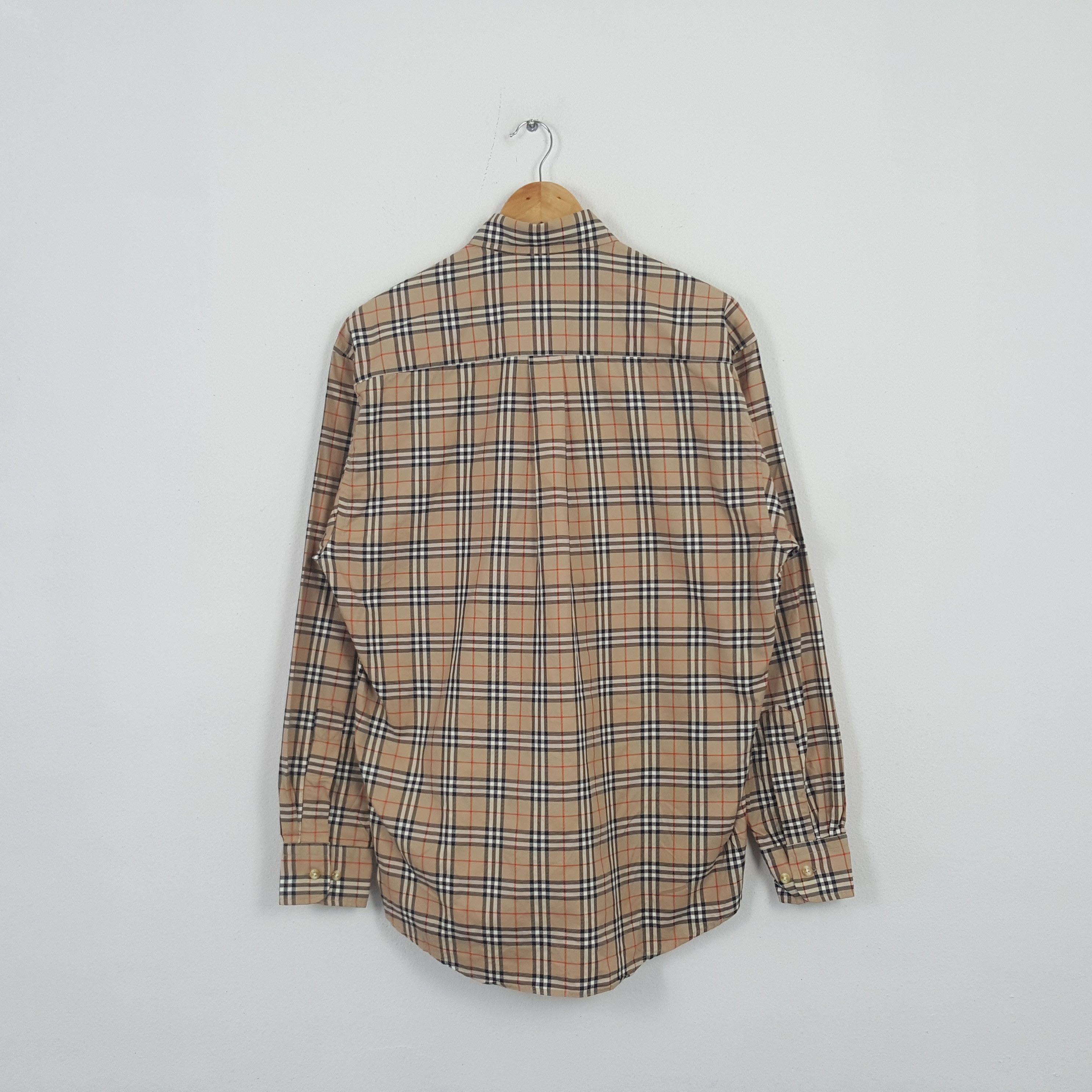Burberry × Vintage Vintage Burberry London Shirt Button Up Size US M / EU 48-50 / 2 - 3 Thumbnail