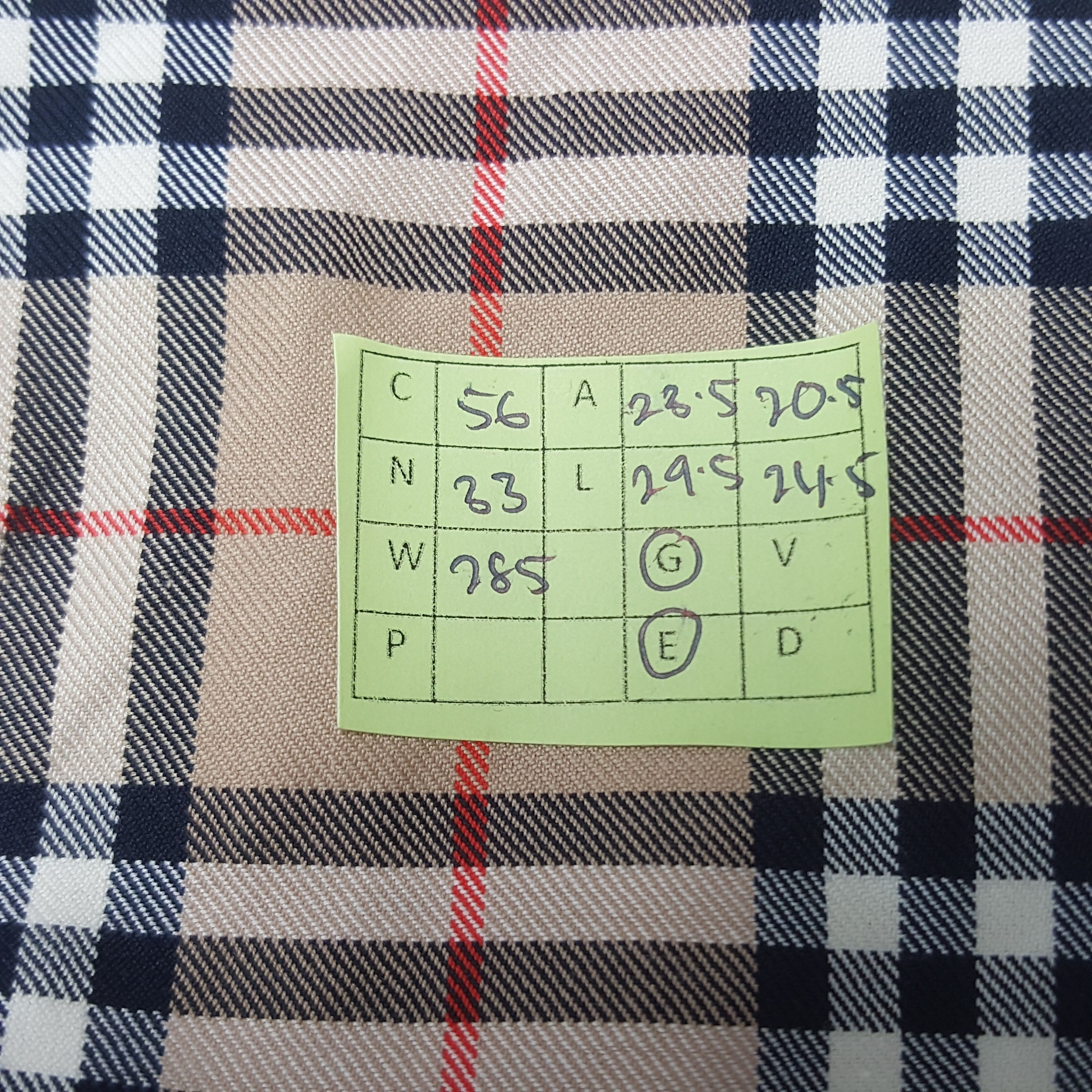 Burberry × Vintage Vintage Burberry London Shirt Button Up Size US M / EU 48-50 / 2 - 7 Thumbnail