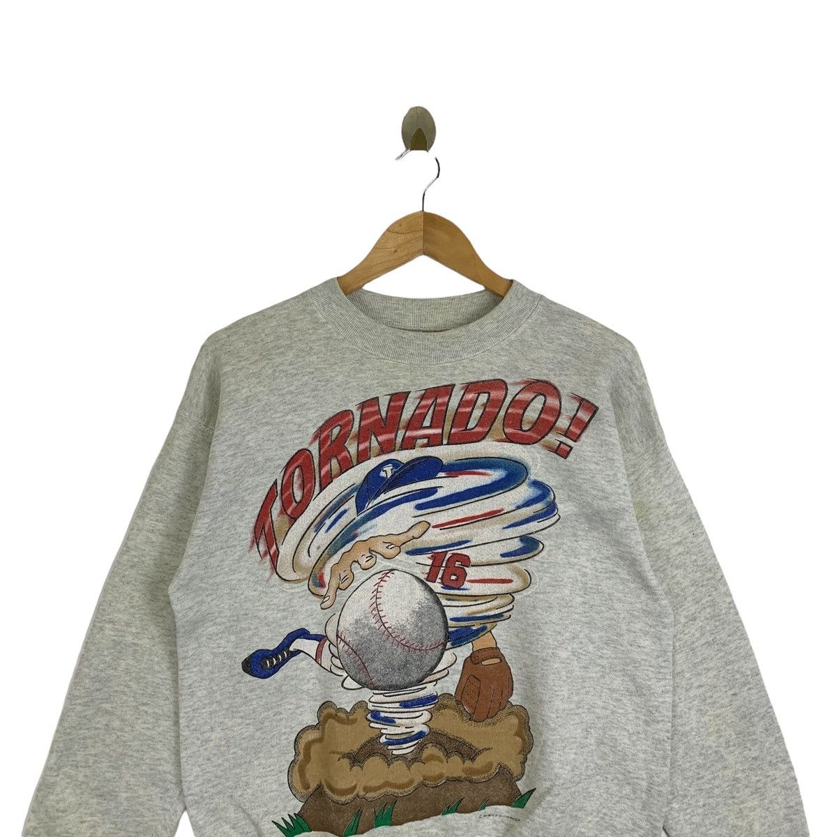 MLB Vintage Los Angeles DODGERS Nomo 16 Tornado MLB Sweatshirt Size US M / EU 48-50 / 2 - 4 Thumbnail