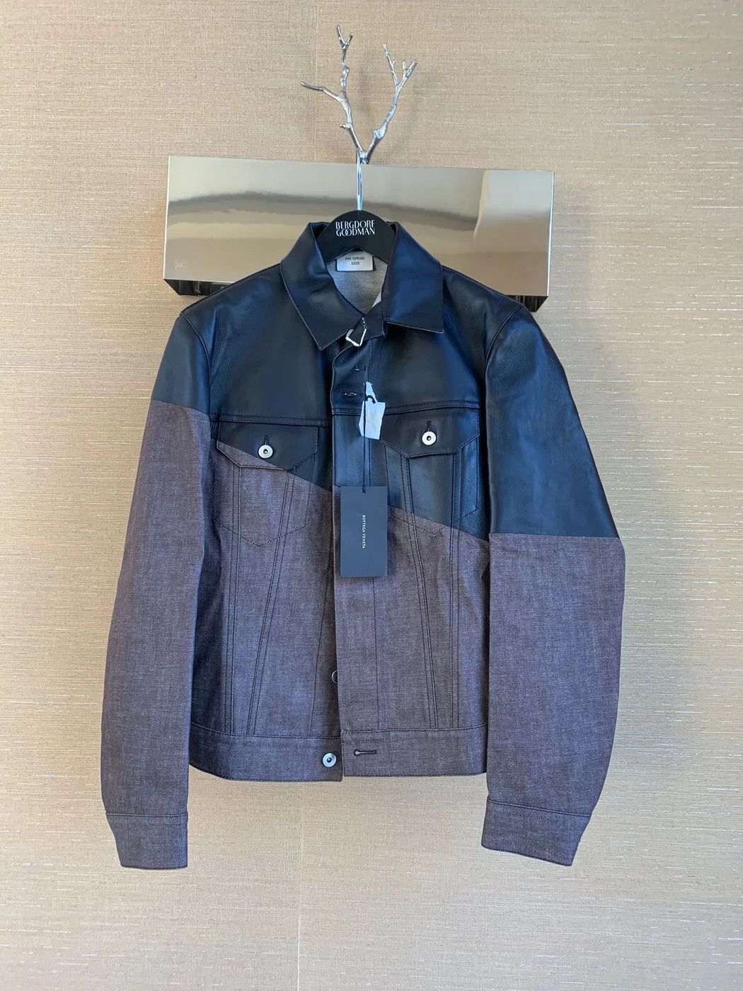 Bottega Veneta Denim Jacket in Dark brown Size US M / EU 48-50 / 2 - 1 Thumbnail