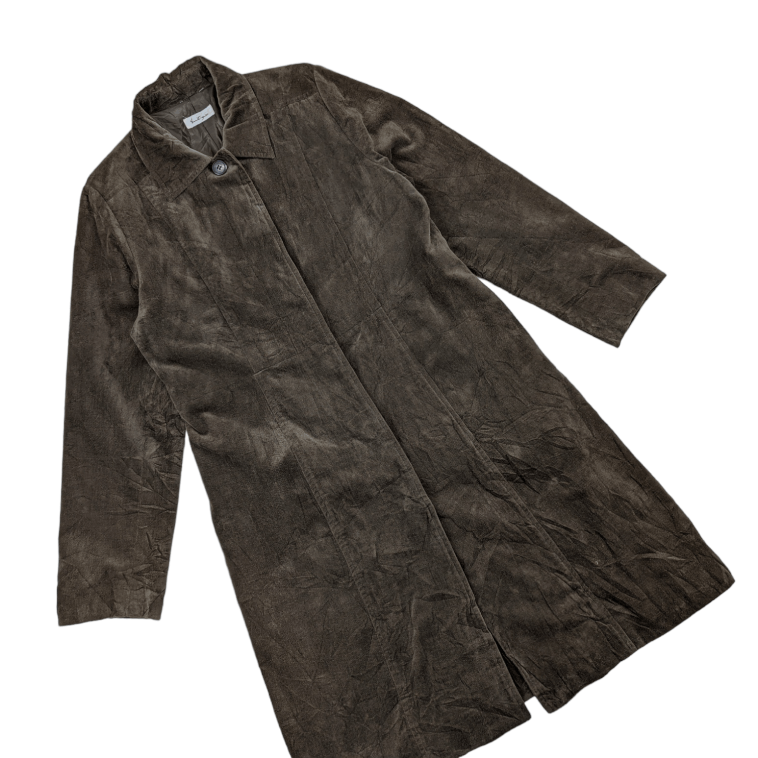 Japanese Brand Vintage Japan ENTORIO Long Trench Coat Size M / US 6-8 / IT 42-44 - 3 Thumbnail
