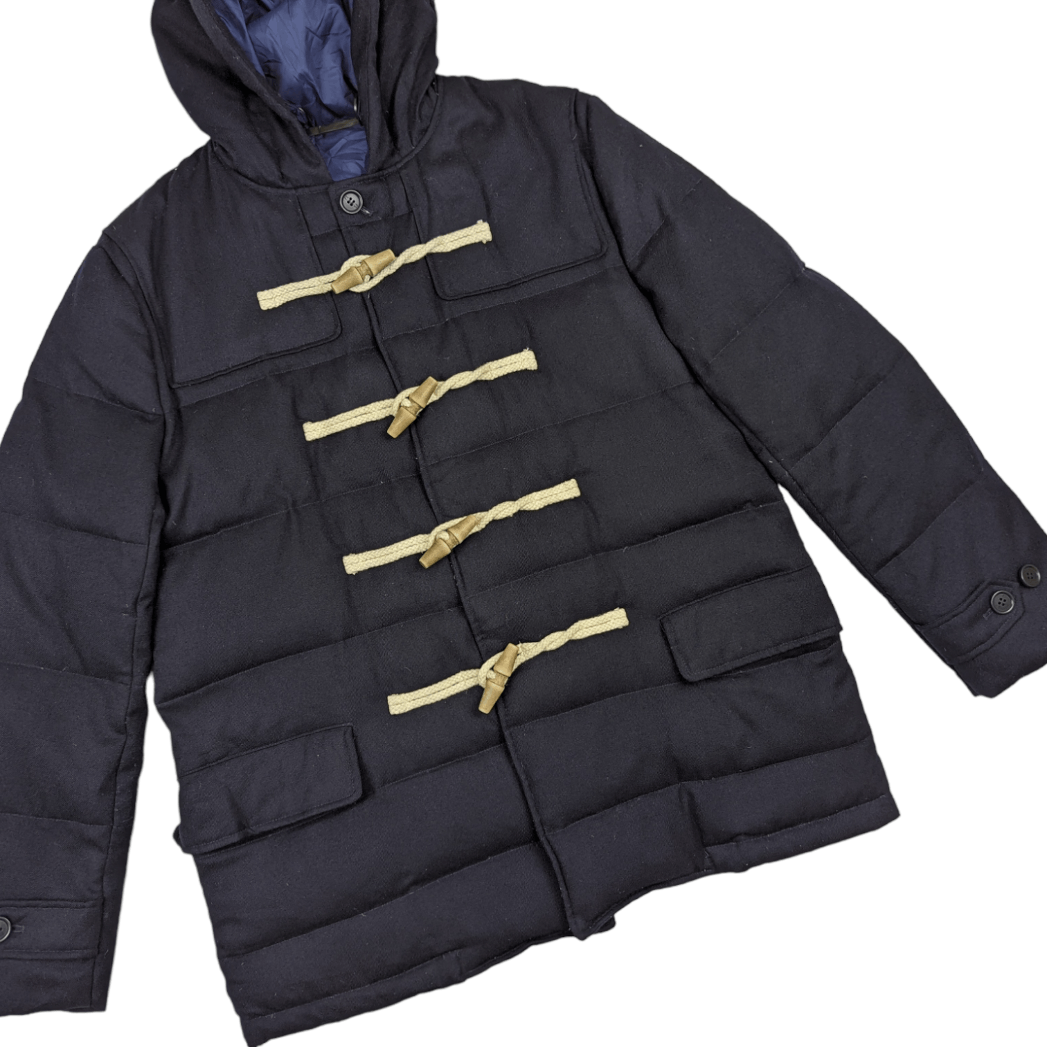 Paul Smith PAUL SMITH Frog Closure Winter Wool Jacket Hoodie Size US L / EU 52-54 / 3 - 2 Thumbnail