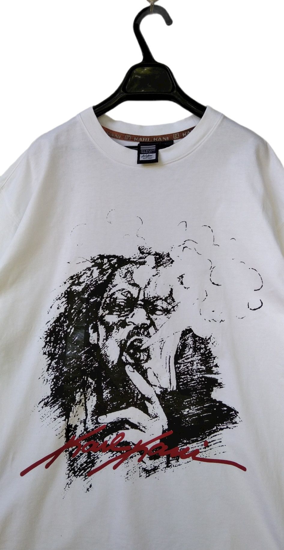Karl Kani × Rap Tees Vintage Karl Kani Baggy Style Rapper Style Tee Size US L / EU 52-54 / 3 - 4 Thumbnail