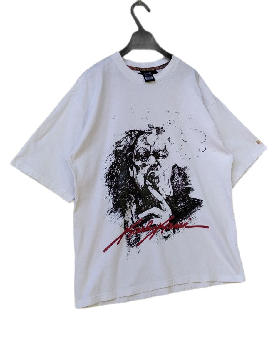 Karl Kani × Rap Tees Vintage Karl Kani Baggy Style Rapper Style Tee Size US L / EU 52-54 / 3 - 3 Thumbnail