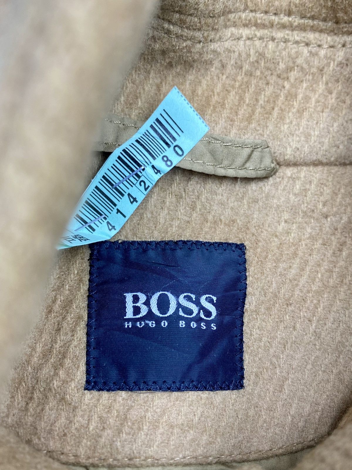 Hugo × Hugo Boss × Vintage HUGO BOSS CRASCO DOUBLE LINNING WOOL OVER COAT JACKET Size US L / EU 52-54 / 3 - 13 Thumbnail