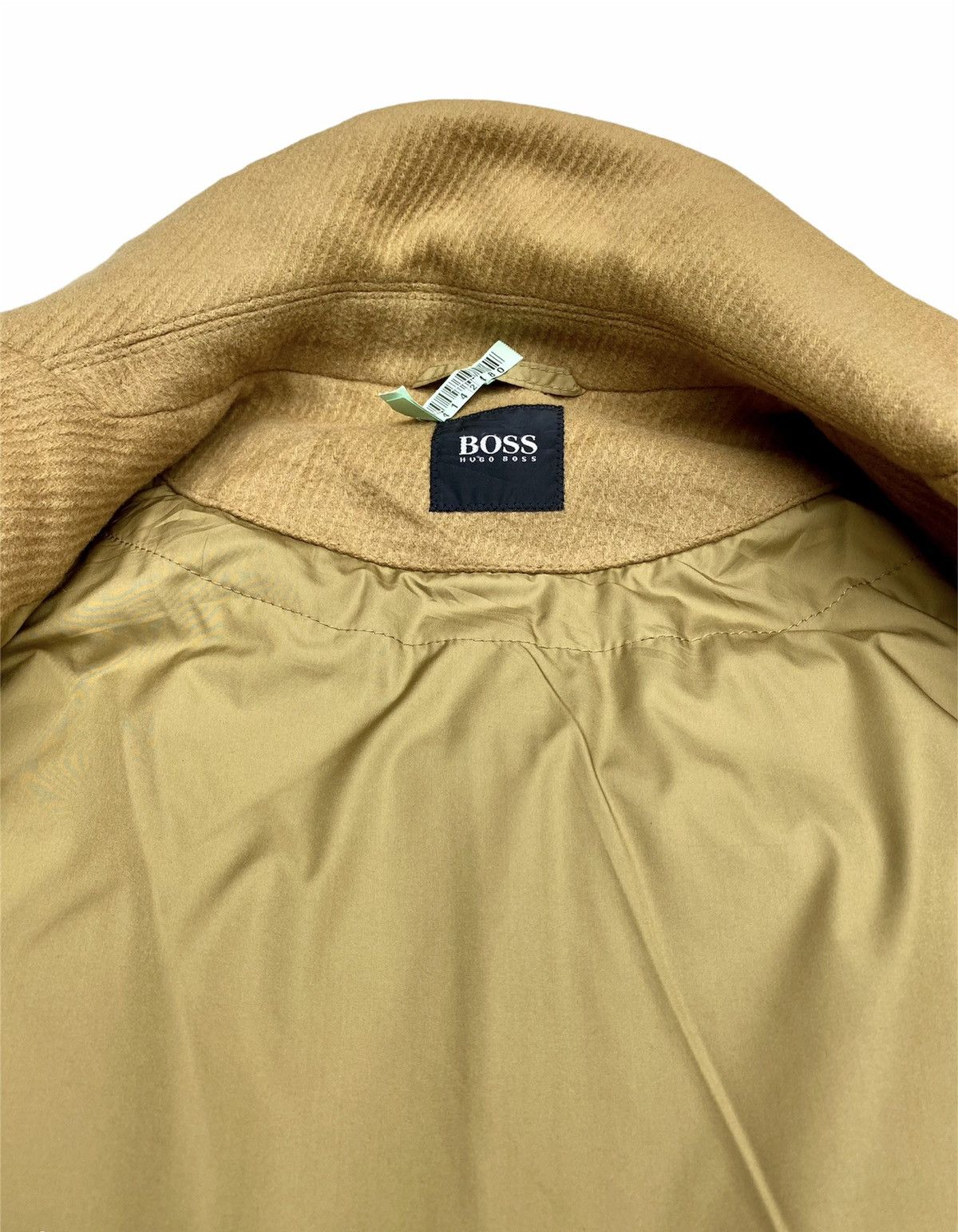 Hugo × Hugo Boss × Vintage HUGO BOSS CRASCO DOUBLE LINNING WOOL OVER COAT JACKET Size US L / EU 52-54 / 3 - 10 Thumbnail