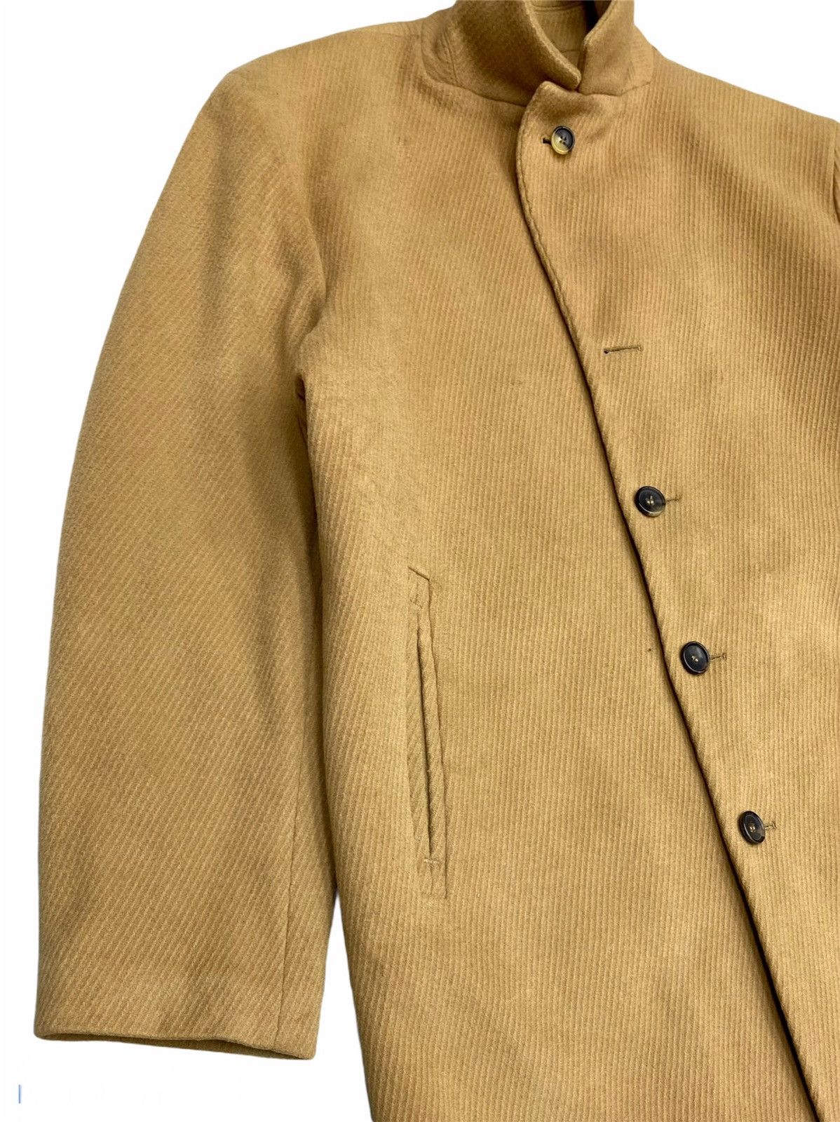 Hugo × Hugo Boss × Vintage HUGO BOSS CRASCO DOUBLE LINNING WOOL OVER COAT JACKET Size US L / EU 52-54 / 3 - 5 Thumbnail