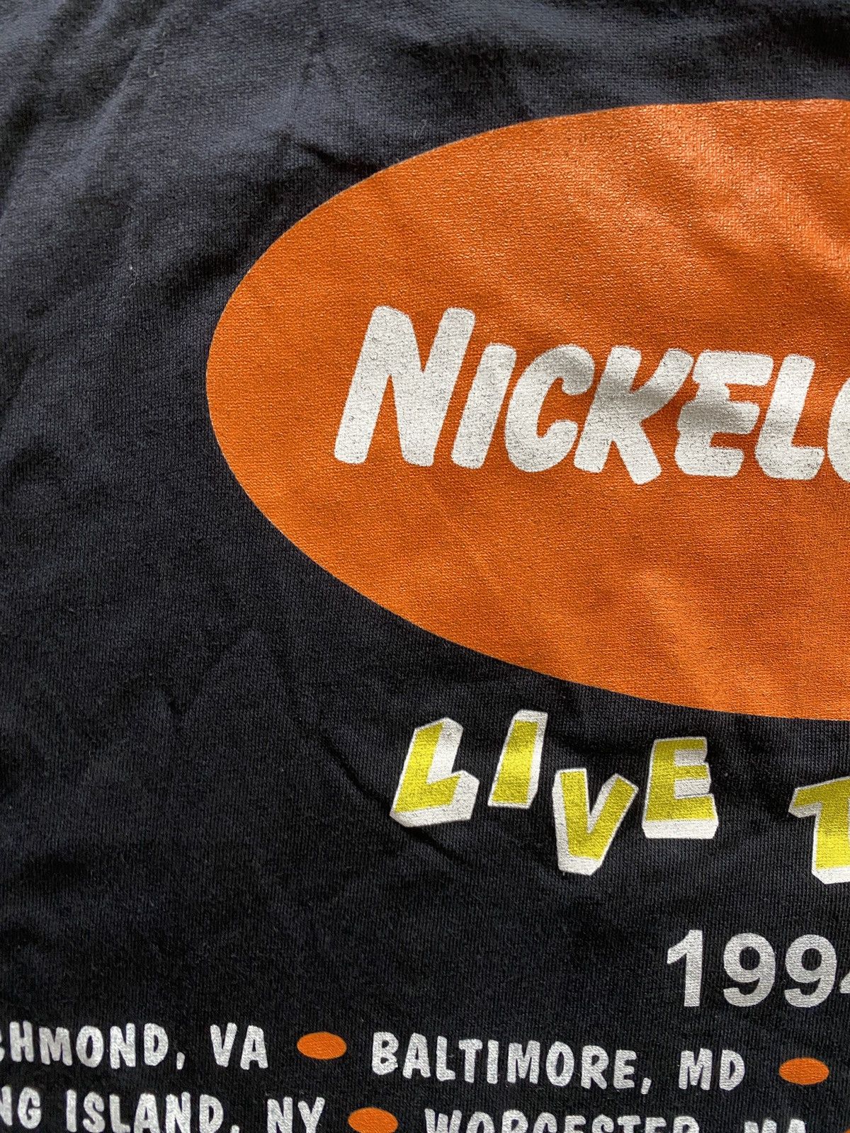 Nickelodeon Vintage ‘94 Nickelodeon Live Tour Single Stitch Tee Size US XL / EU 56 / 4 - 15 Thumbnail