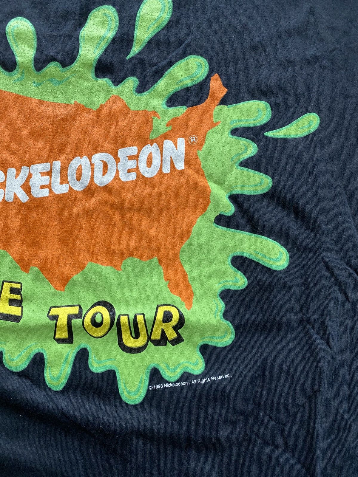 Nickelodeon Vintage ‘94 Nickelodeon Live Tour Single Stitch Tee Size US XL / EU 56 / 4 - 4 Thumbnail