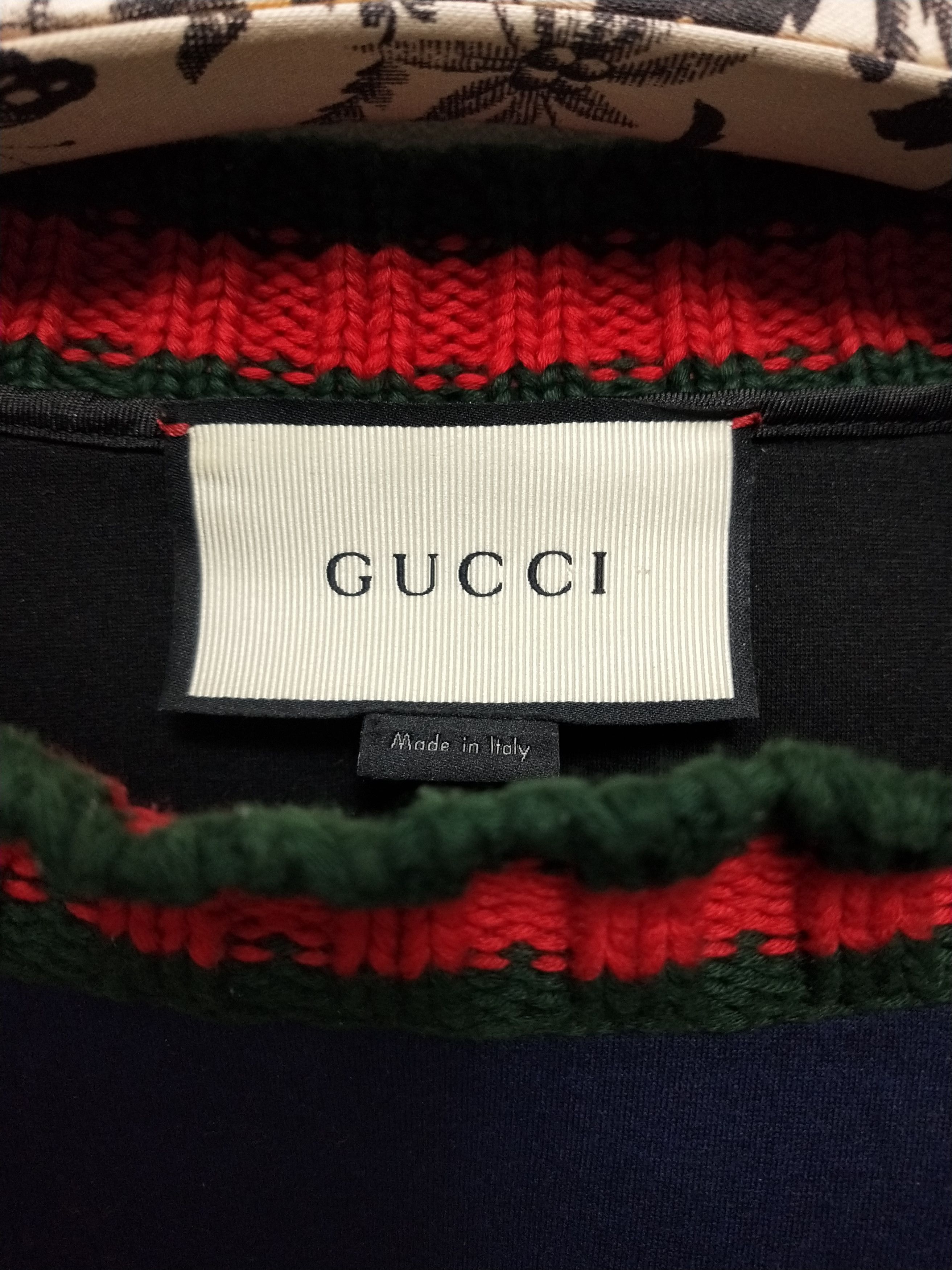 Gucci Neoprene Web Sweatshirt Size US XL / EU 56 / 4 - 4 Thumbnail