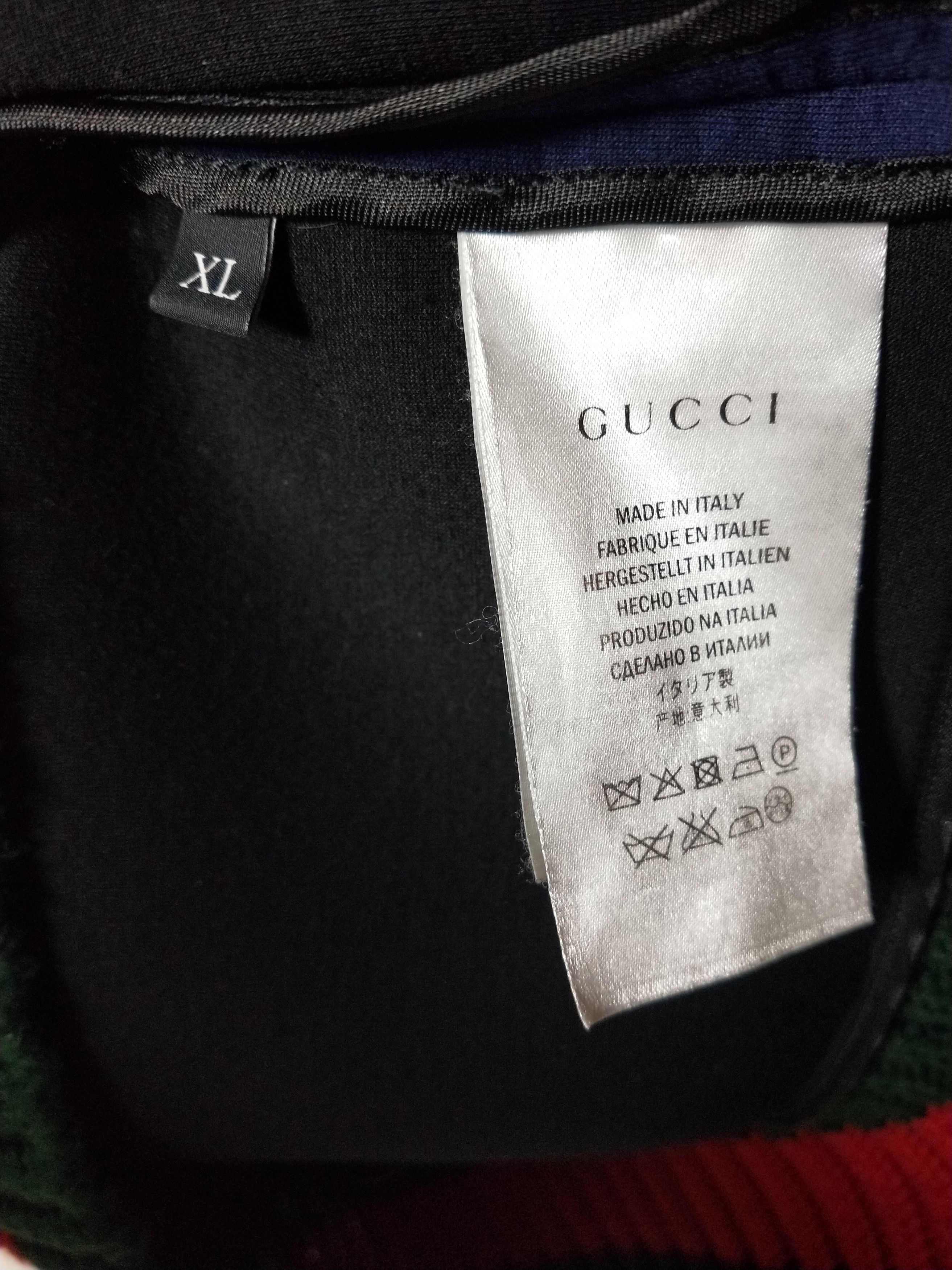 Gucci Neoprene Web Sweatshirt Size US XL / EU 56 / 4 - 5 Thumbnail