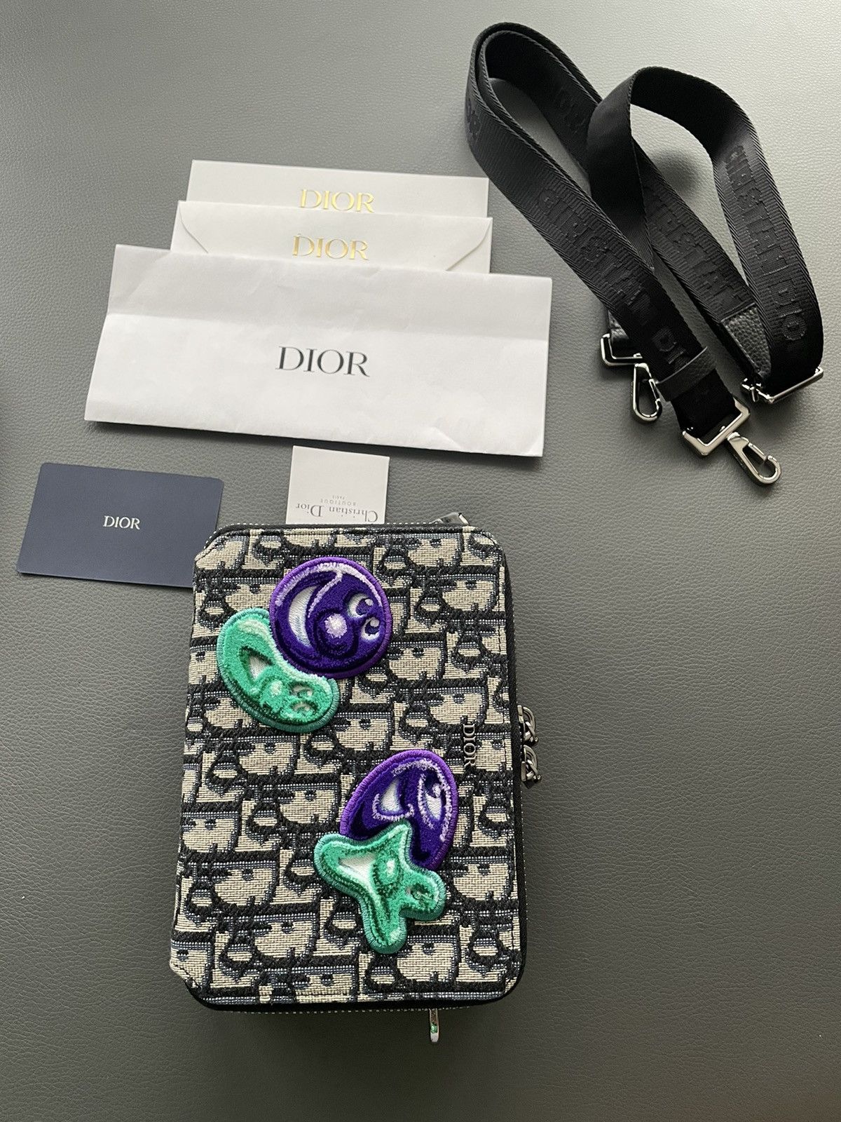 Dior Super Runway Limited Edition Saddle Oblique Dior Logo Bag Size ONE SIZE - 24 Thumbnail