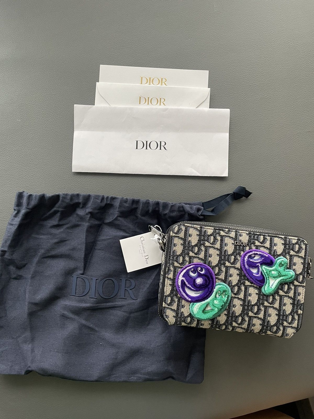 Dior Super Runway Limited Edition Saddle Oblique Dior Logo Bag Size ONE SIZE - 18 Thumbnail