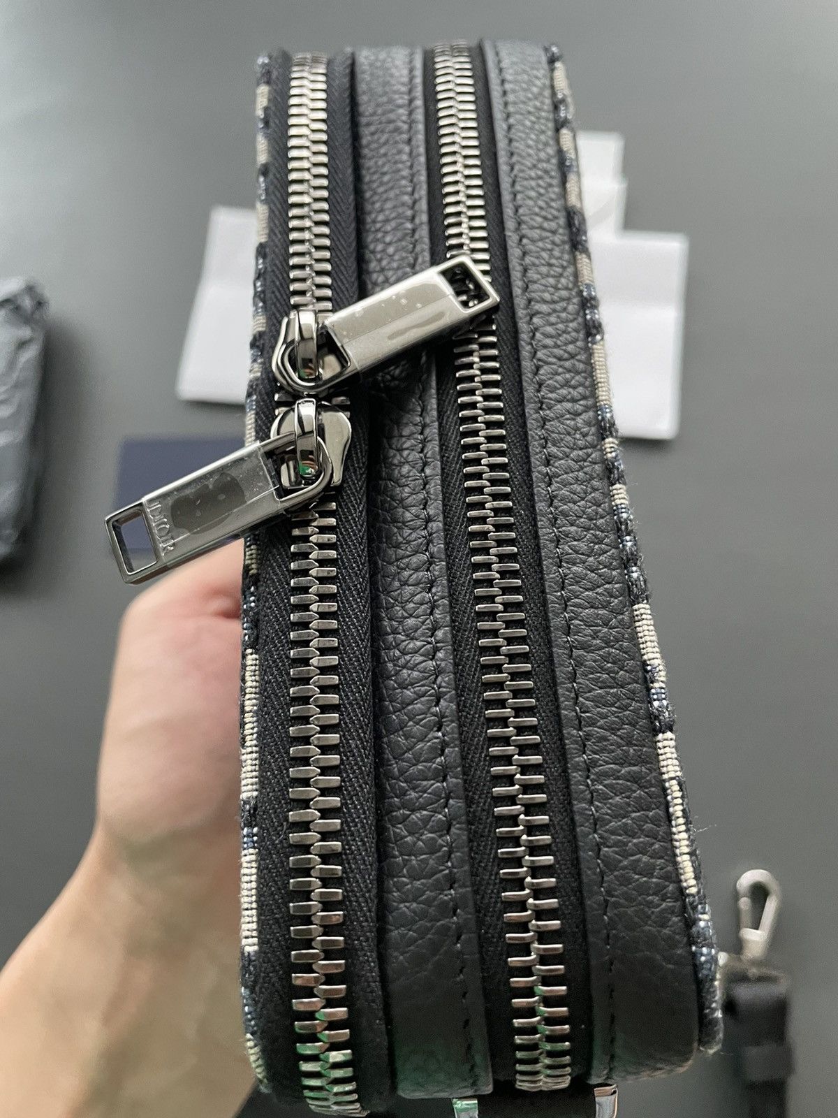 Dior Super Runway Limited Edition Saddle Oblique Dior Logo Bag Size ONE SIZE - 17 Thumbnail