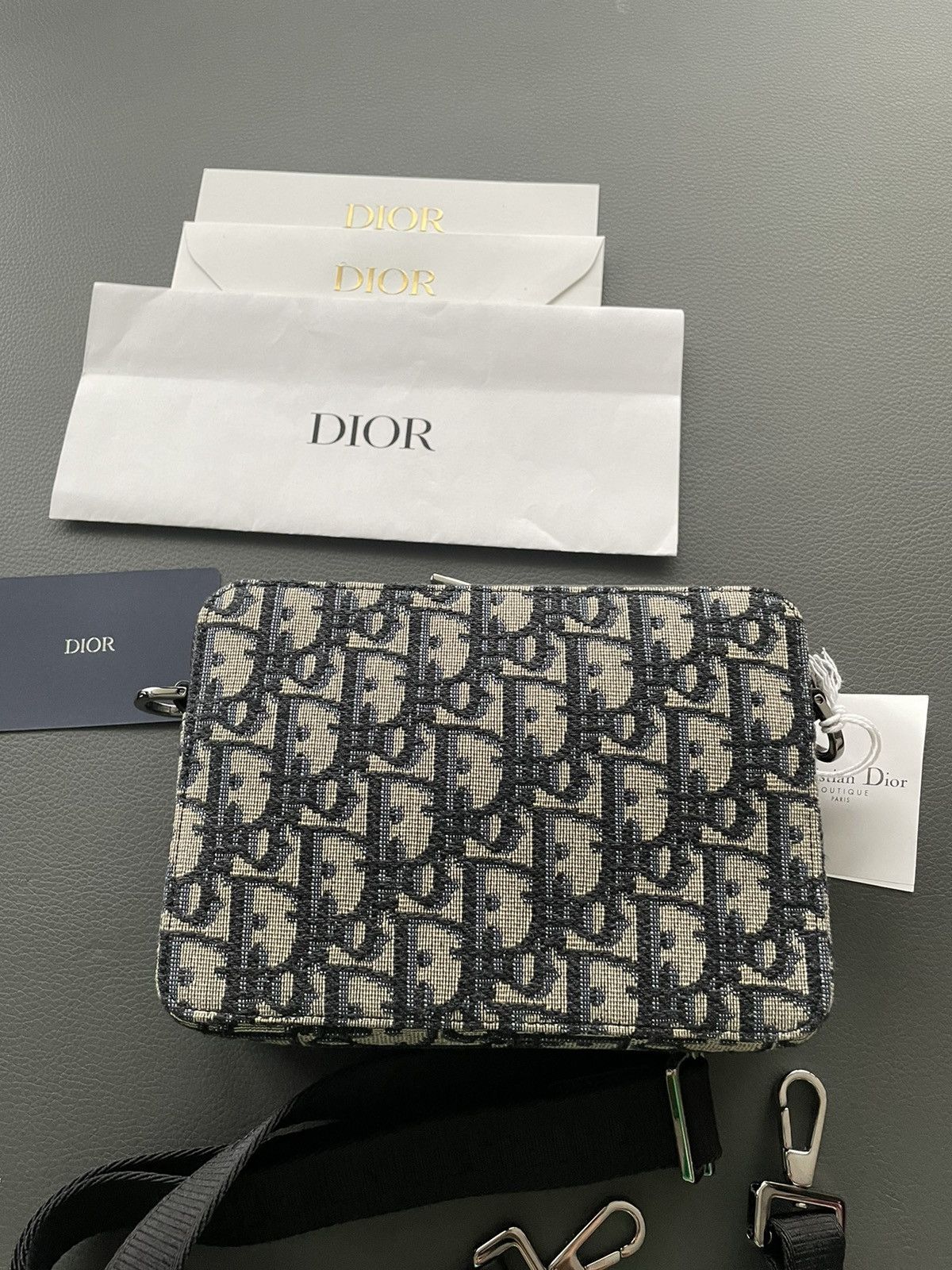Dior Super Runway Limited Edition Saddle Oblique Dior Logo Bag Size ONE SIZE - 22 Thumbnail