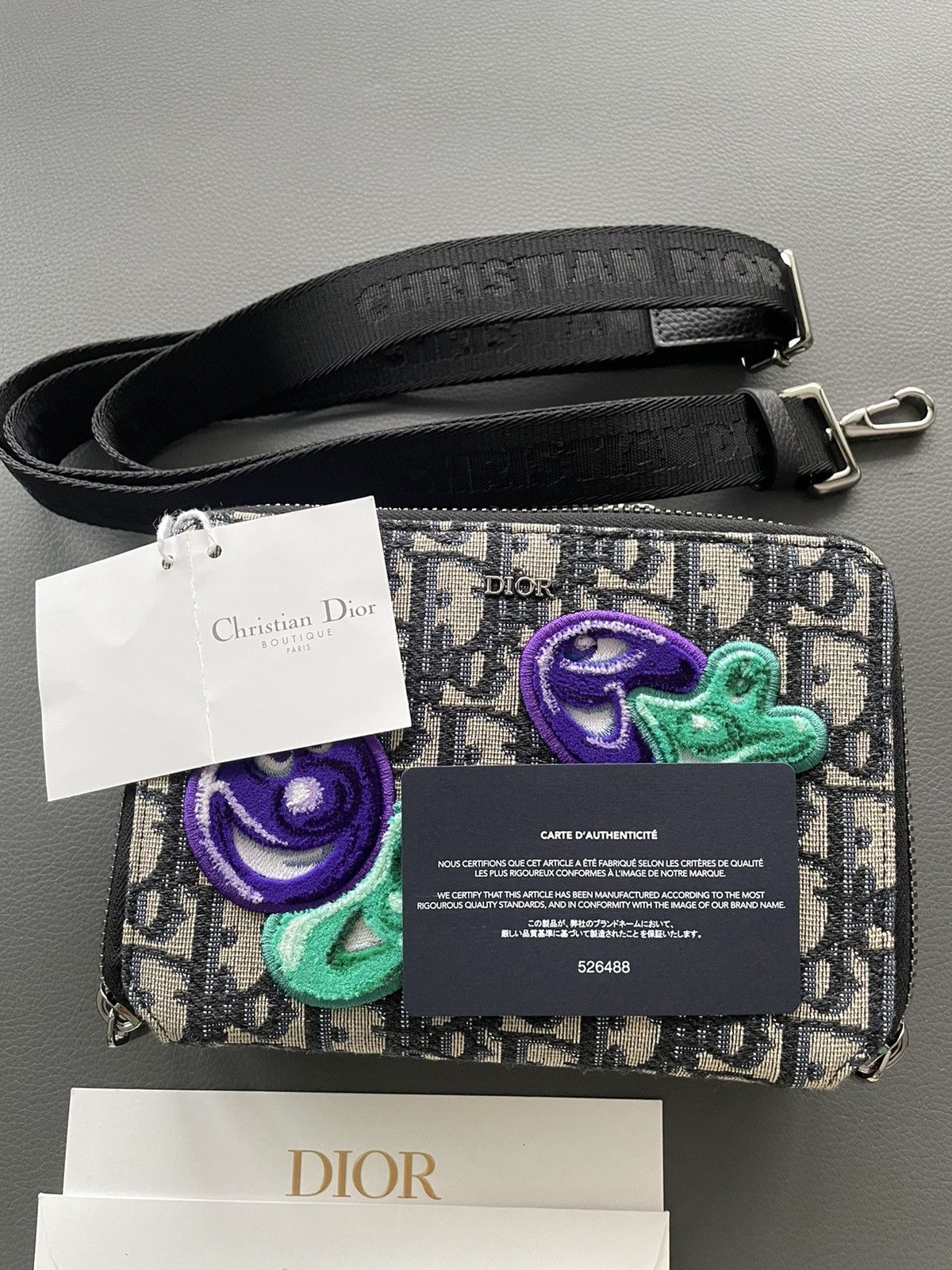 Dior Super Runway Limited Edition Saddle Oblique Dior Logo Bag Size ONE SIZE - 11 Thumbnail