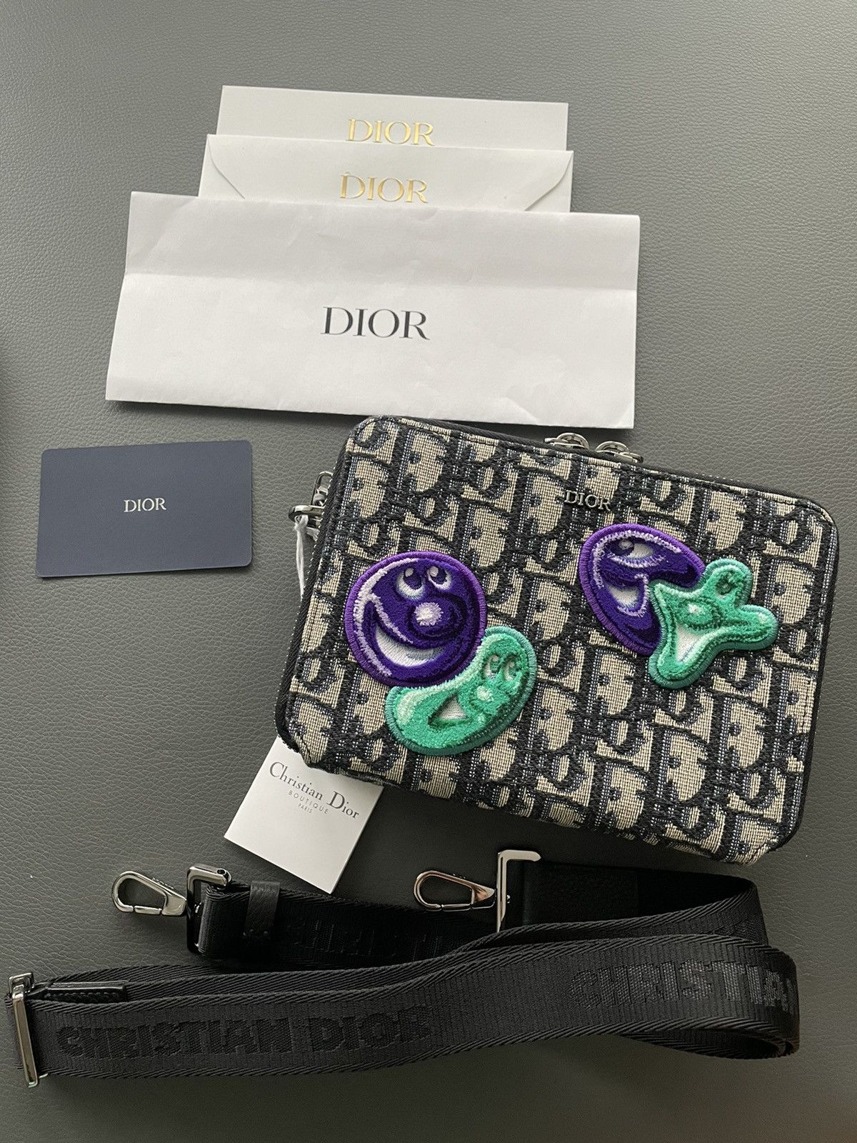 Dior Super Runway Limited Edition Saddle Oblique Dior Logo Bag Size ONE SIZE - 19 Thumbnail