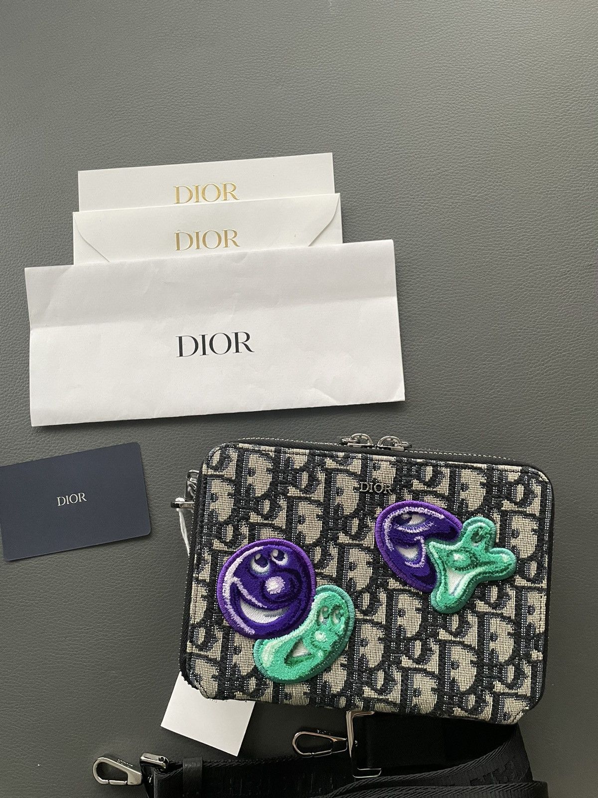 Dior Super Runway Limited Edition Saddle Oblique Dior Logo Bag Size ONE SIZE - 25 Thumbnail