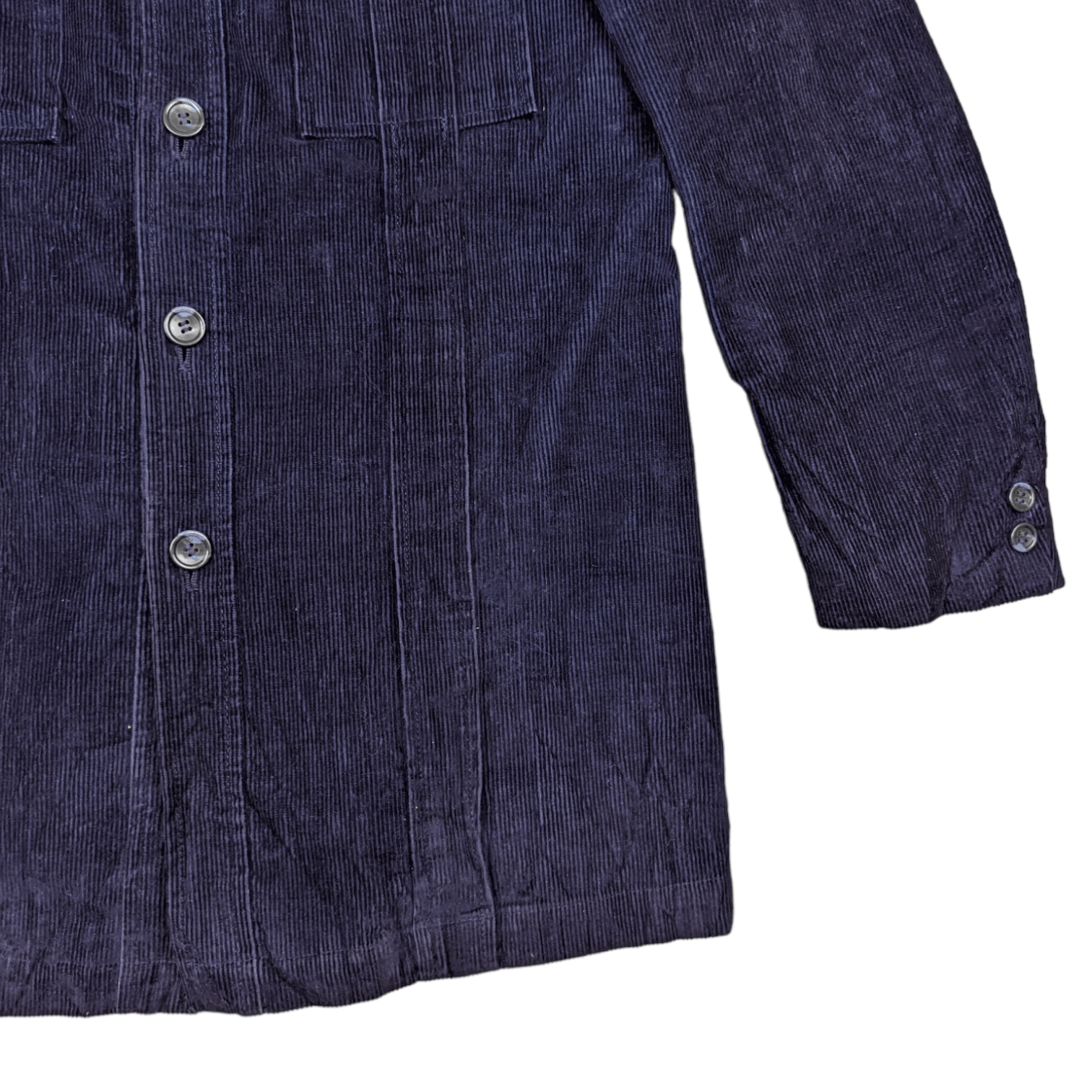 Japanese Brand Japan TAKASHIMAYA Curdoroy Denim Style Casual Blazer Jacket Size L / US 10 / IT 46 - 6 Thumbnail