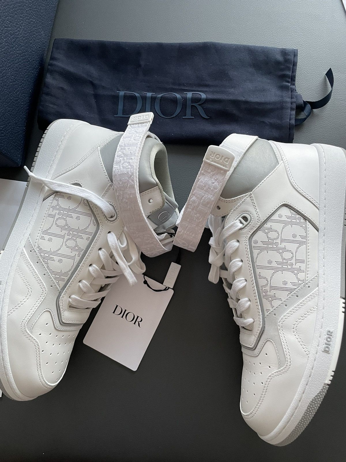 Dior Super Runway Brand NEW Sold Out Dior Oblique Saddle Sneakers Size US 12 / EU 45 - 5 Thumbnail