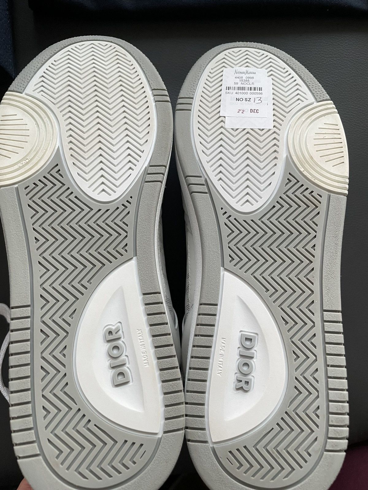 Dior Super Runway Brand NEW Sold Out Dior Oblique Saddle Sneakers Size US 12 / EU 45 - 7 Thumbnail