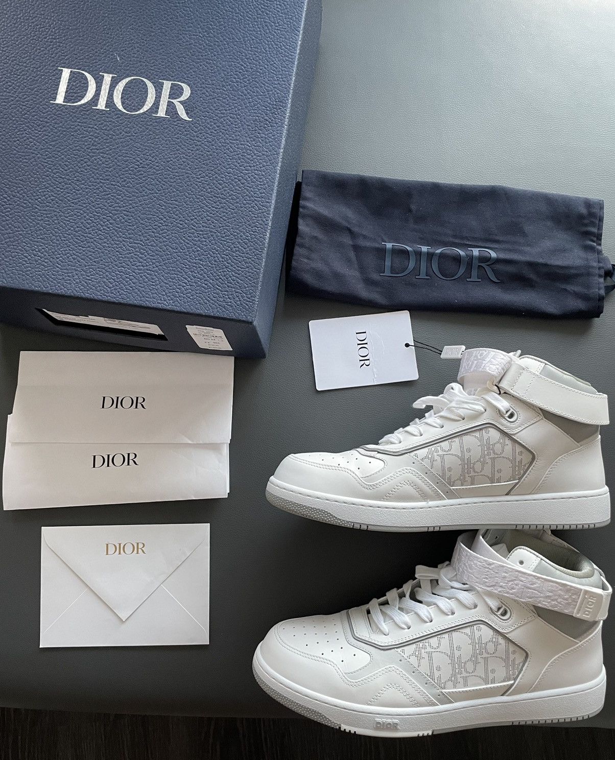 Dior Super Runway Brand NEW Sold Out Dior Oblique Saddle Sneakers | Grailed