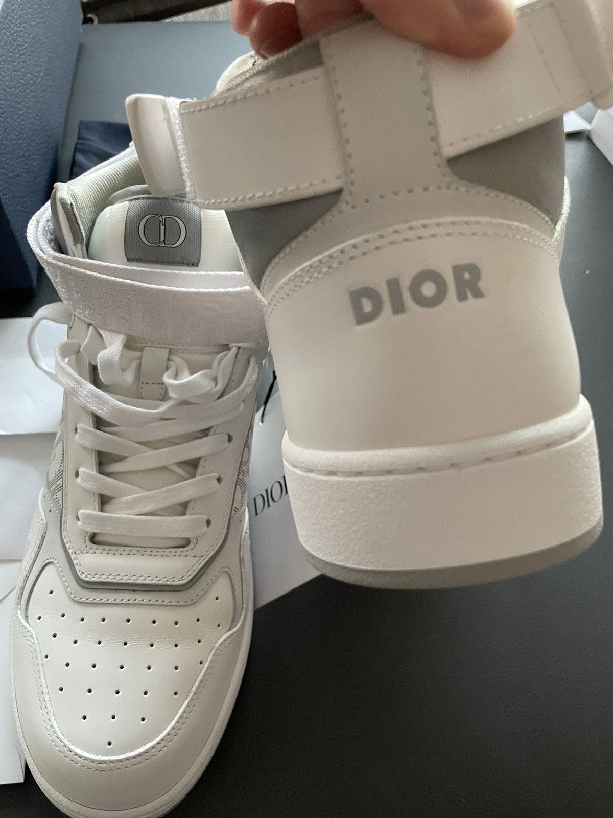 Dior Super Runway Brand NEW Sold Out Dior Oblique Saddle Sneakers Size US 12 / EU 45 - 12 Thumbnail