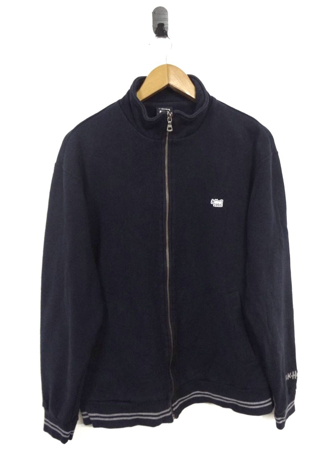 image of Keith Haring X Uniqlo Sweatshirts in Black, Men's (Size XL)