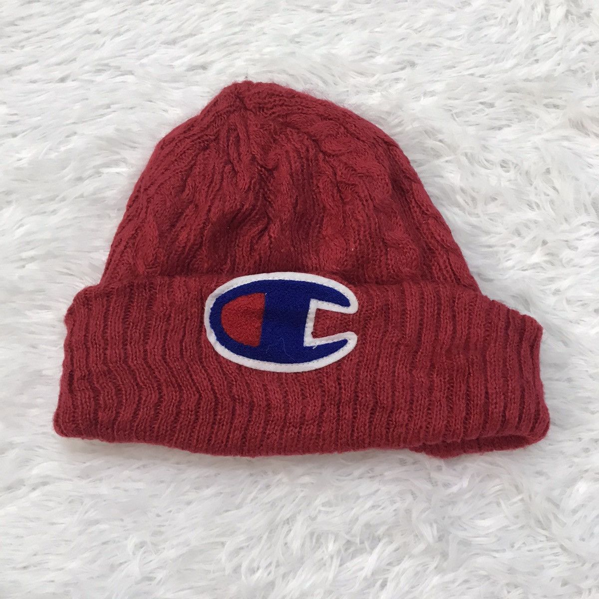 Champion Big Logo Champion Beanie Hat/Snow Cap Size ONE SIZE - 6 Thumbnail