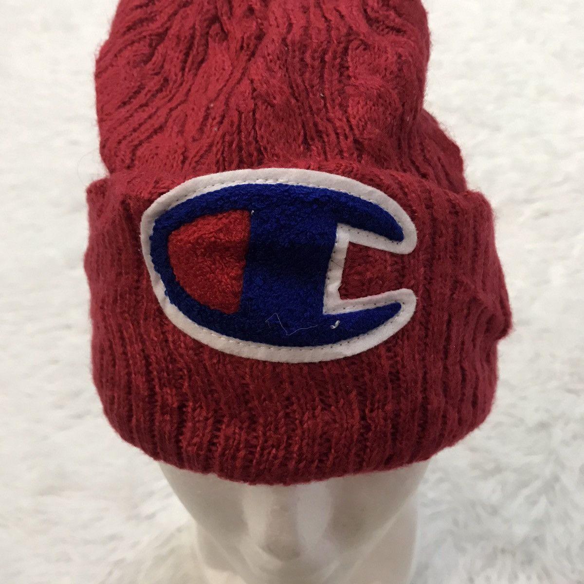 Champion Big Logo Champion Beanie Hat/Snow Cap Size ONE SIZE - 4 Thumbnail
