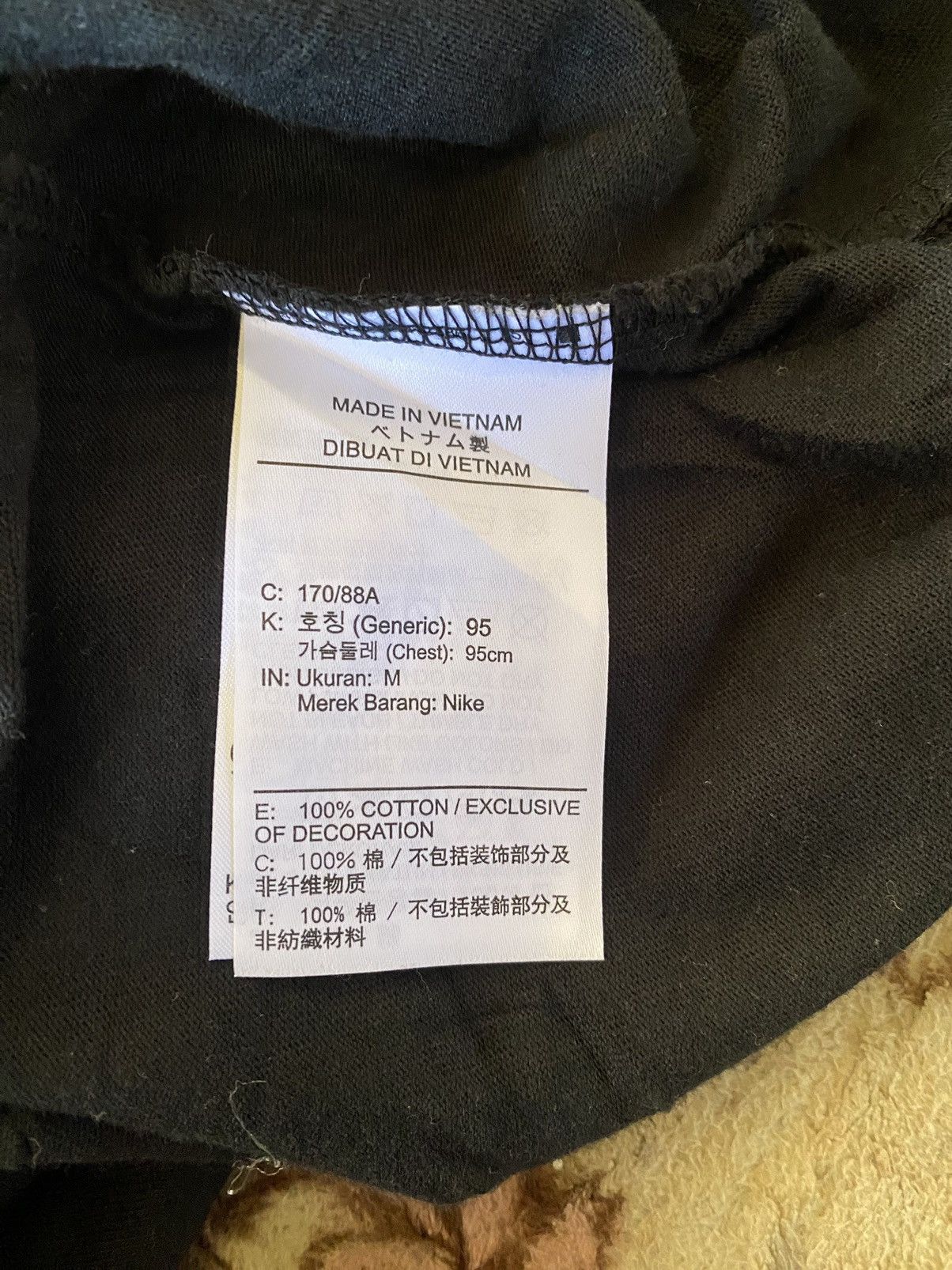 Nike Nike Spellout Single Pocket Long Sleeve Size US M / EU 48-50 / 2 - 9 Thumbnail