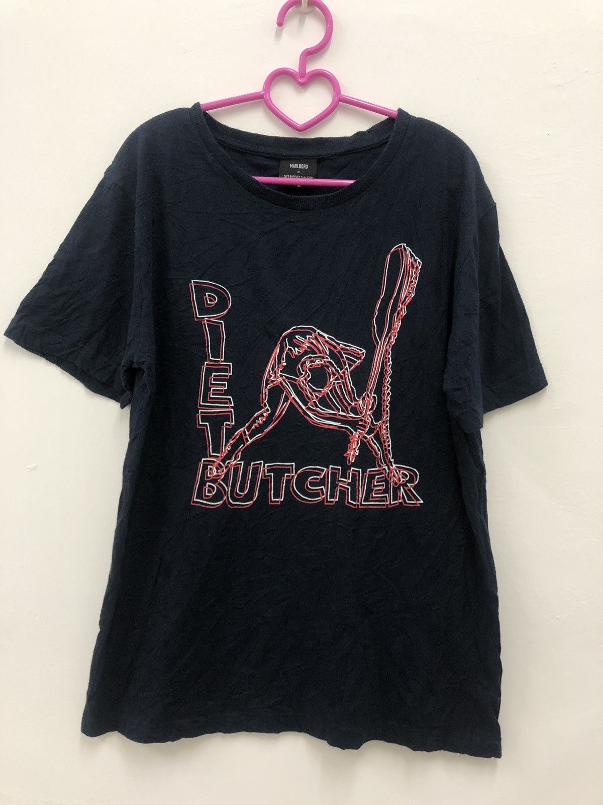 image of Diet Butcher Slim Skin Shirt in Black, Men's (Size Medium)