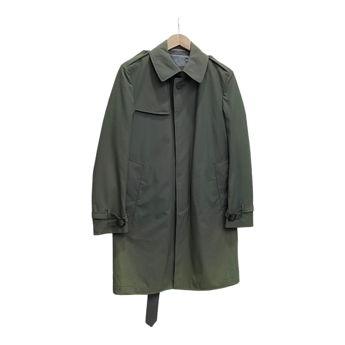 Loro Piana LORO PIANA STORM SYSTEM RAIN & WIND PROTECTION TRENCH COAT Size US M / EU 48-50 / 2 - 5 Thumbnail