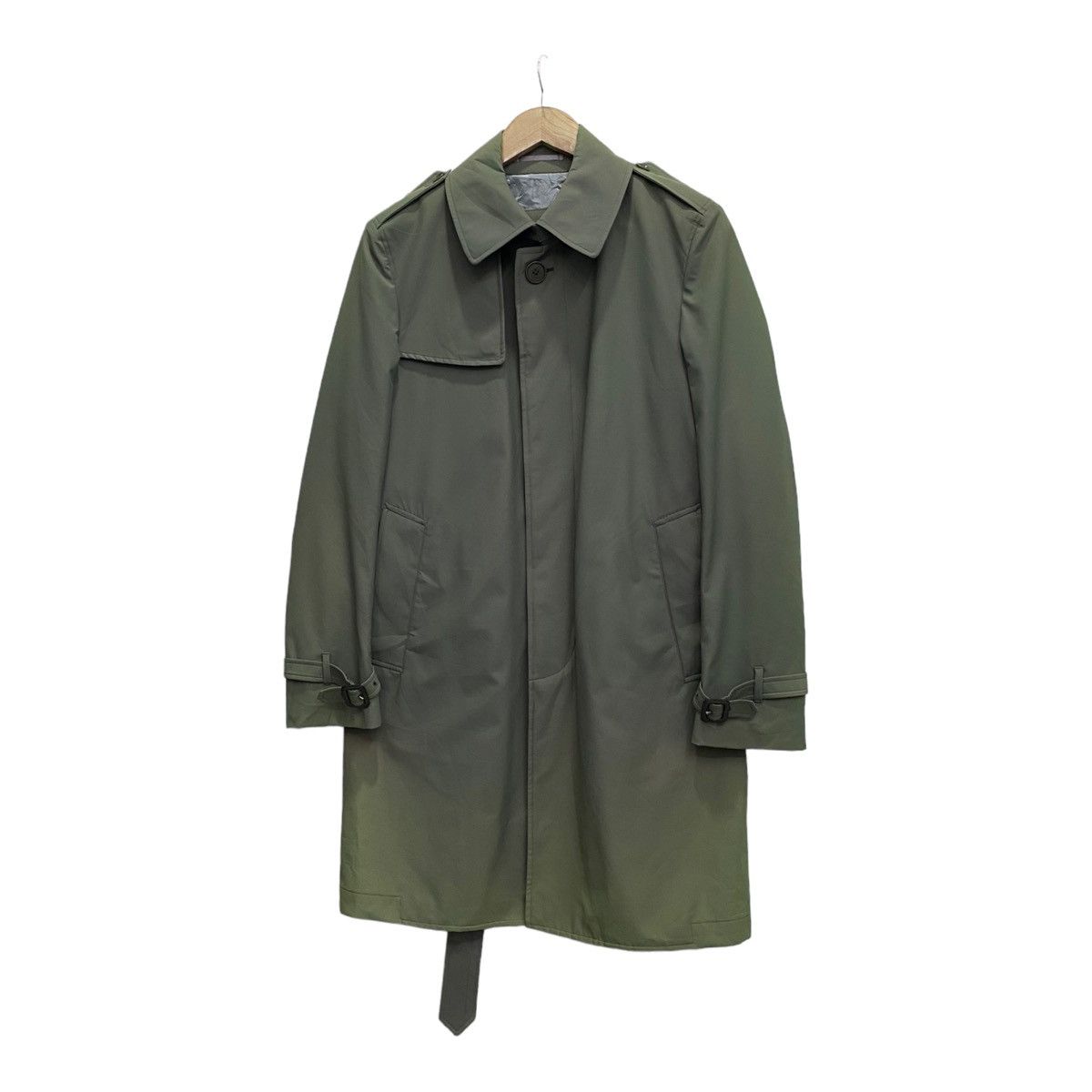 Loro Piana LORO PIANA STORM SYSTEM RAIN & WIND PROTECTION TRENCH COAT Size US M / EU 48-50 / 2 - 4 Thumbnail