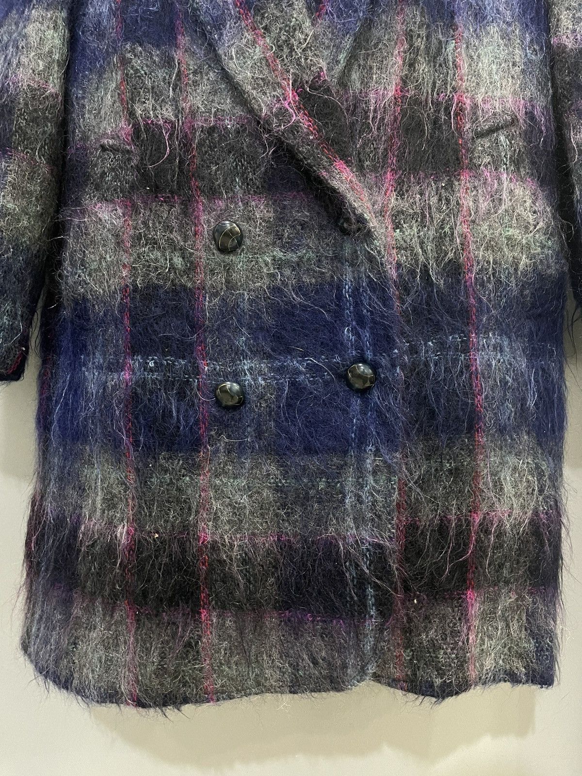 Japanese Brand × Vintage MOHAIR BLAZER COAT Size 44R - 4 Thumbnail