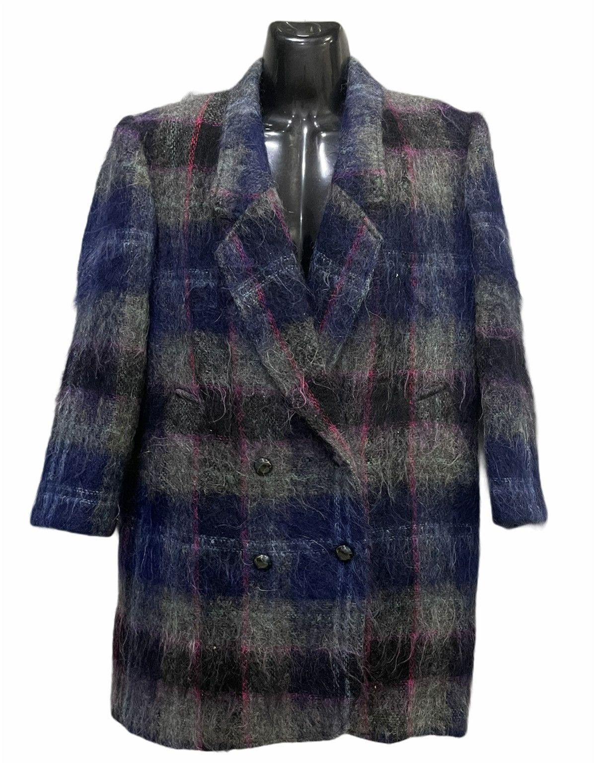 Japanese Brand × Vintage MOHAIR BLAZER COAT Size 44R - 1 Thumbnail