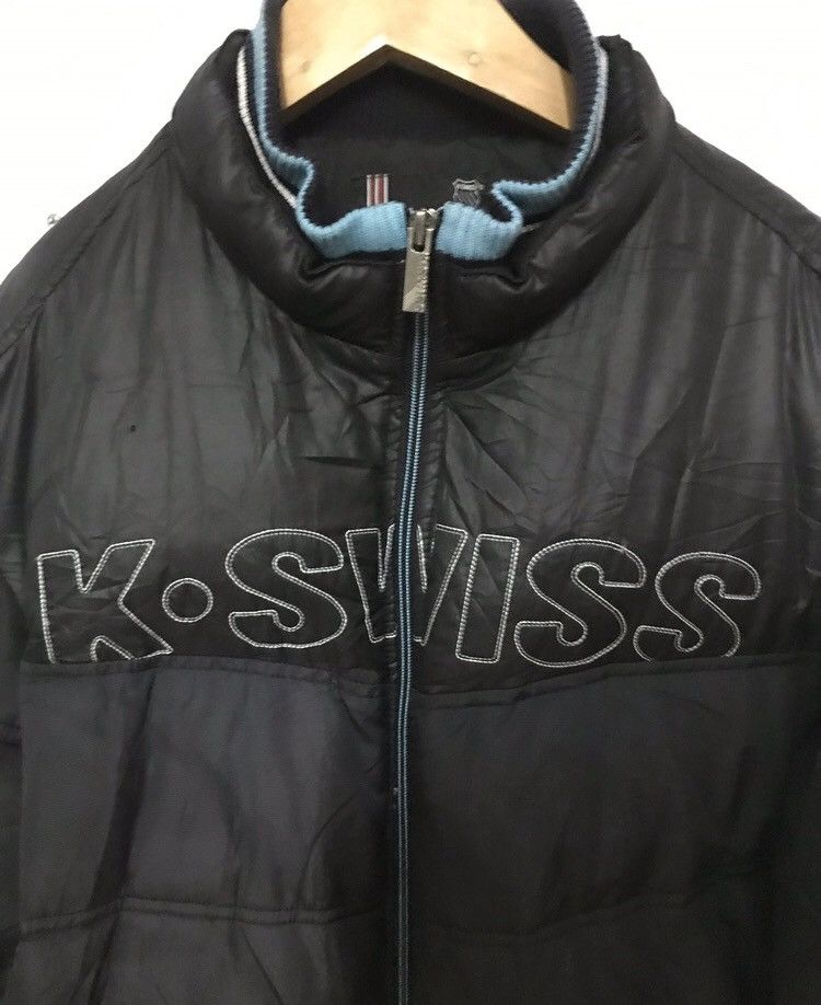 Japanese Brand × K-Swiss K Swiss down jacket Size US L / EU 52-54 / 3 - 6 Thumbnail