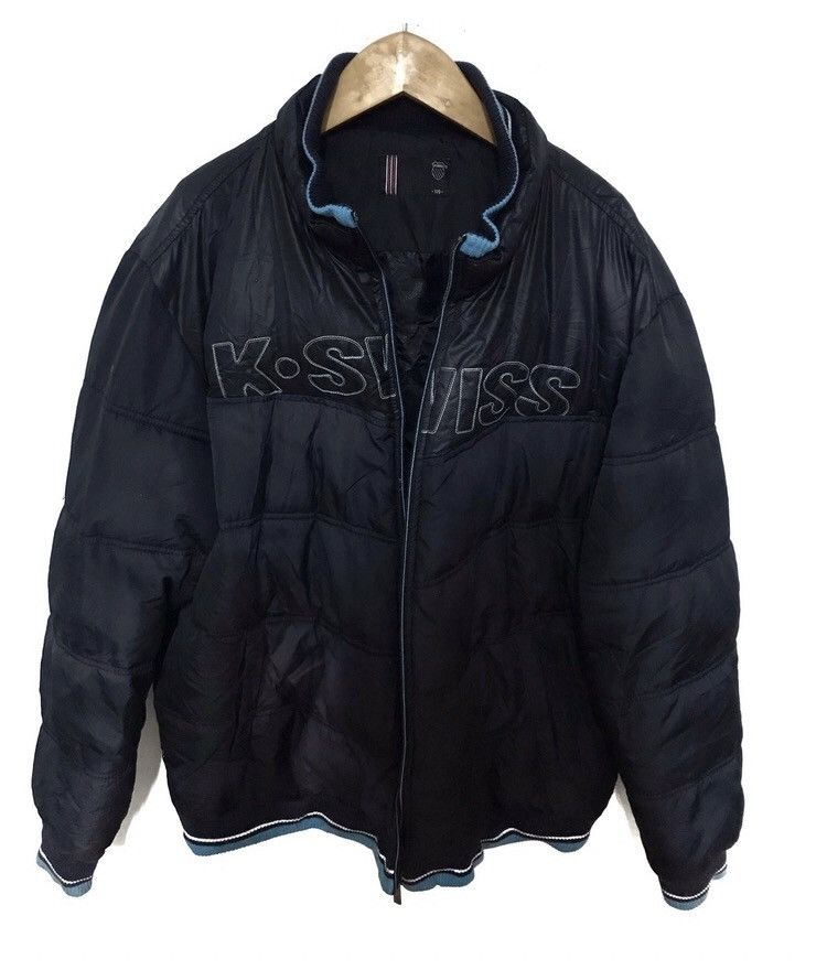 Japanese Brand × K-Swiss K Swiss down jacket Size US L / EU 52-54 / 3 - 2 Thumbnail