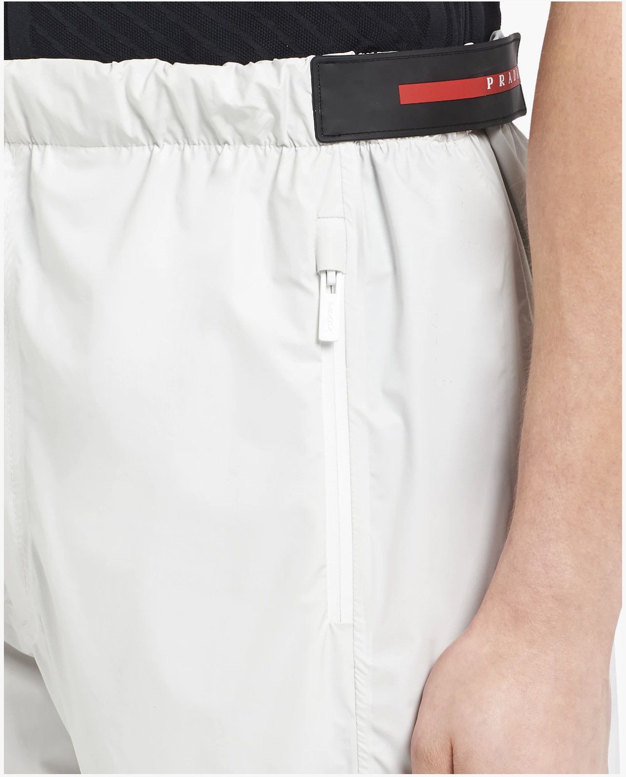 Prada Light Nylon wide-leg pants Size US 32 / EU 48 - 5 Thumbnail