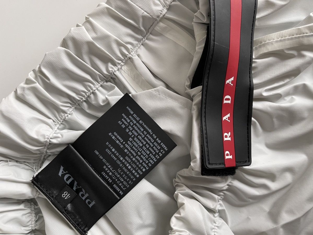 Prada Light Nylon wide-leg pants Size US 32 / EU 48 - 13 Thumbnail