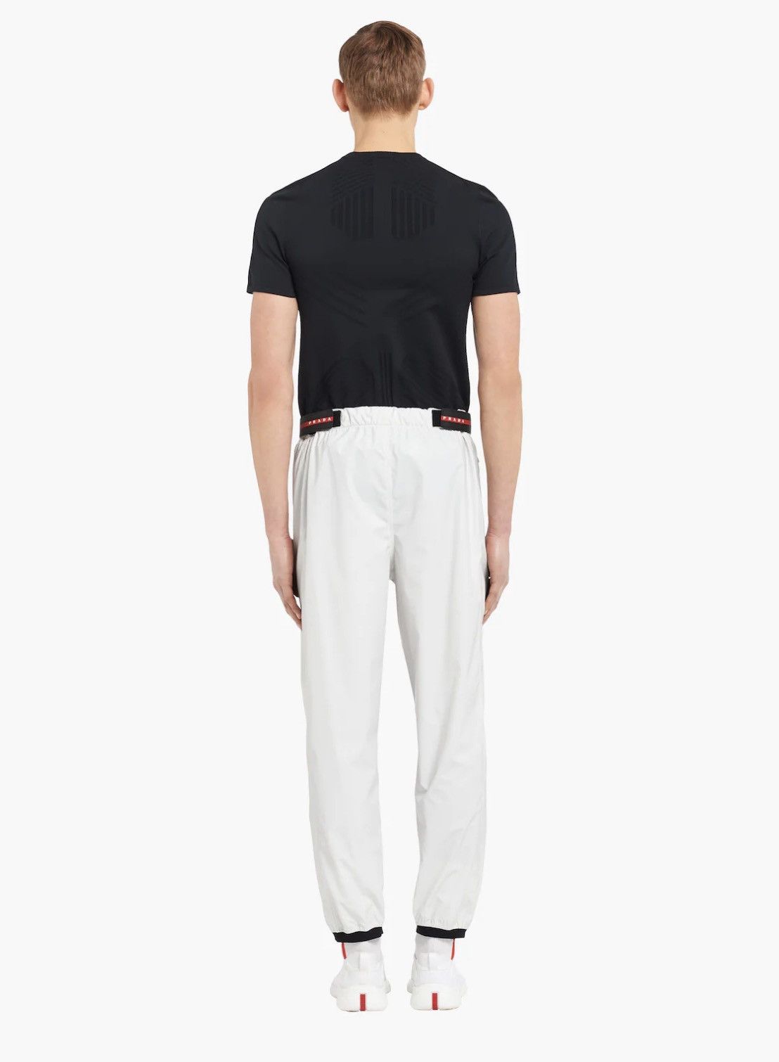 Prada Light Nylon wide-leg pants Size US 32 / EU 48 - 6 Thumbnail