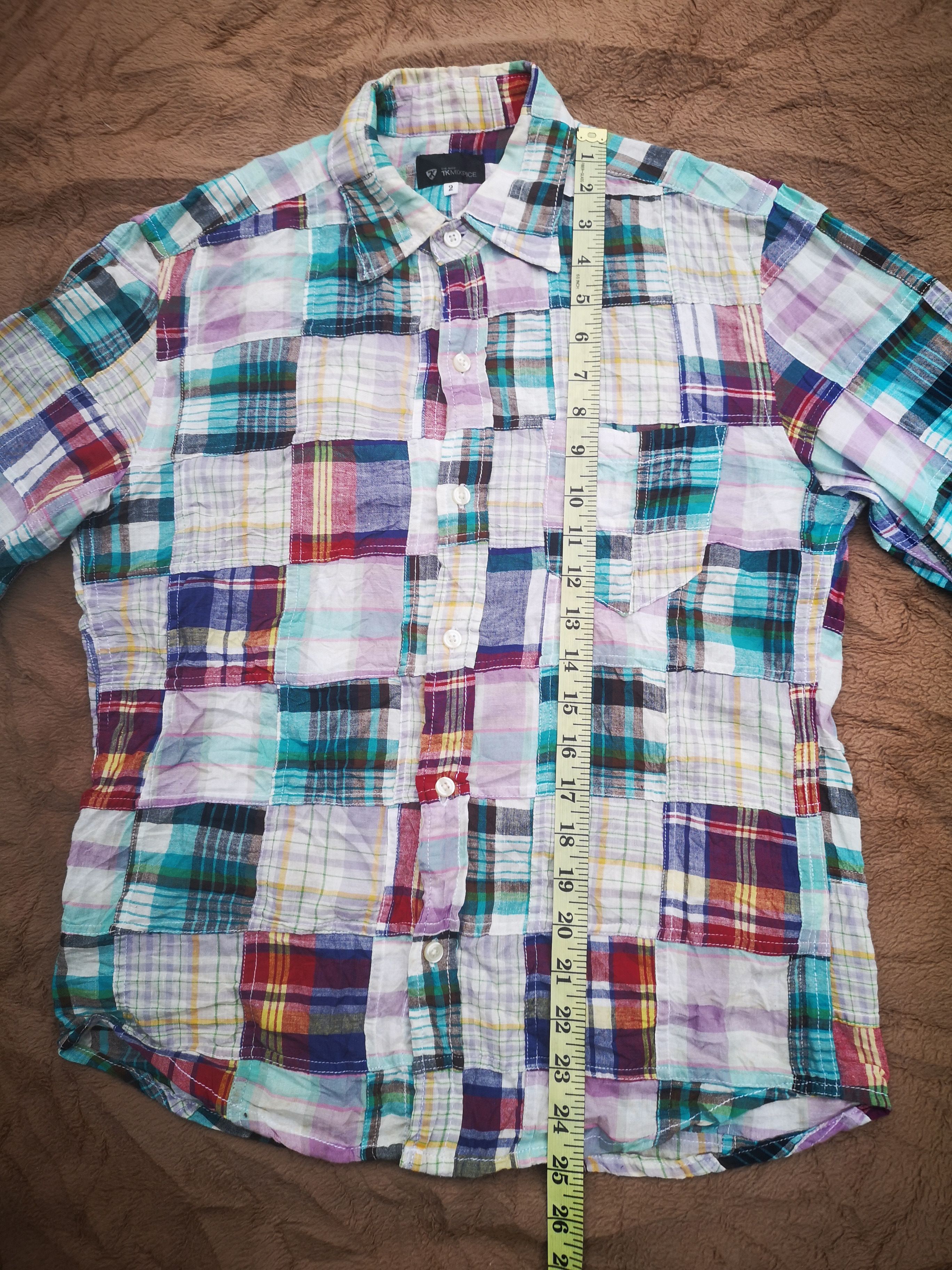 Takeo Kikuchi Takeokikuchi Patchwork Flannel Multicolour Size US M / EU 48-50 / 2 - 15 Thumbnail