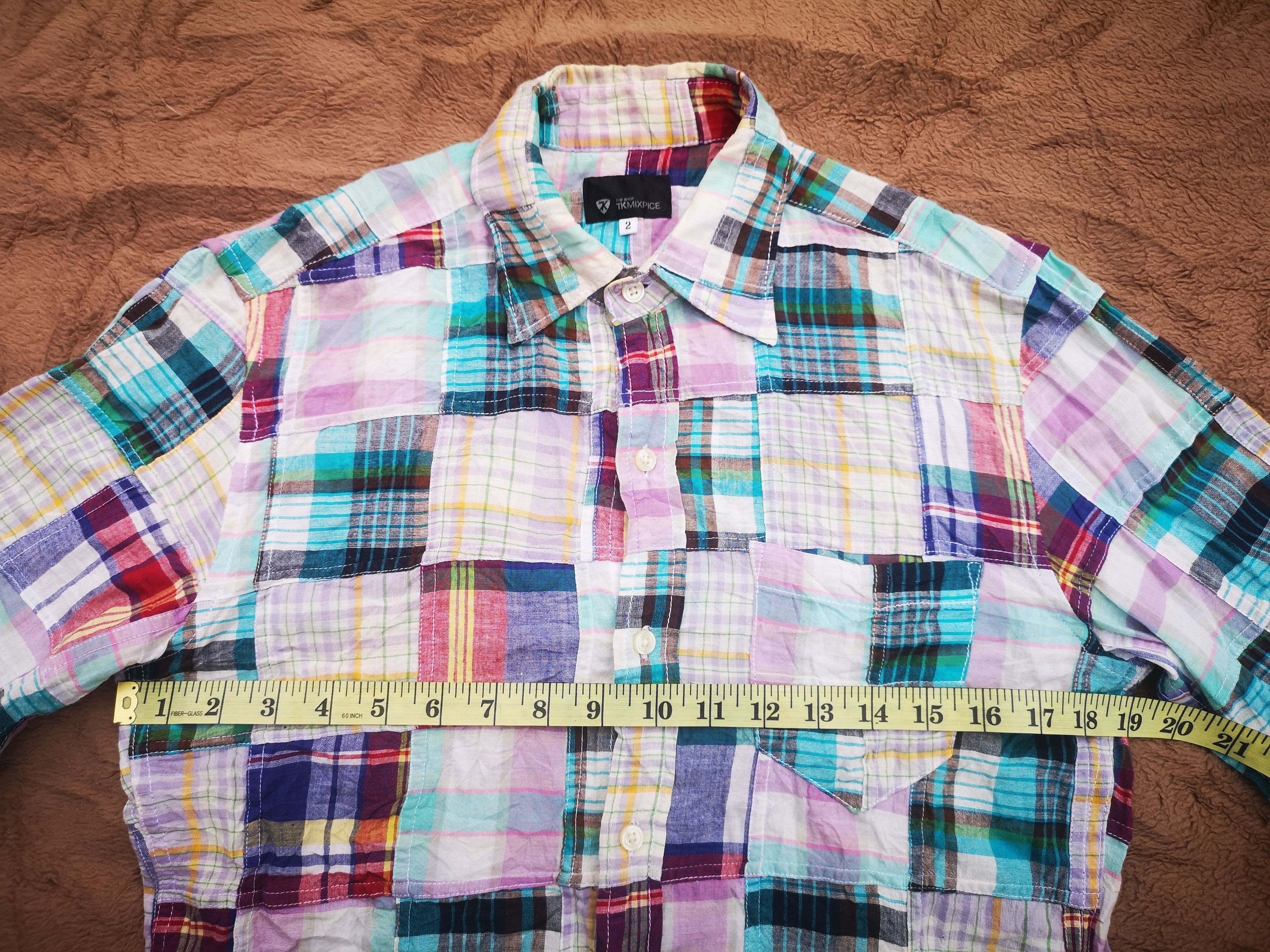Takeo Kikuchi Takeokikuchi Patchwork Flannel Multicolour Size US M / EU 48-50 / 2 - 14 Thumbnail
