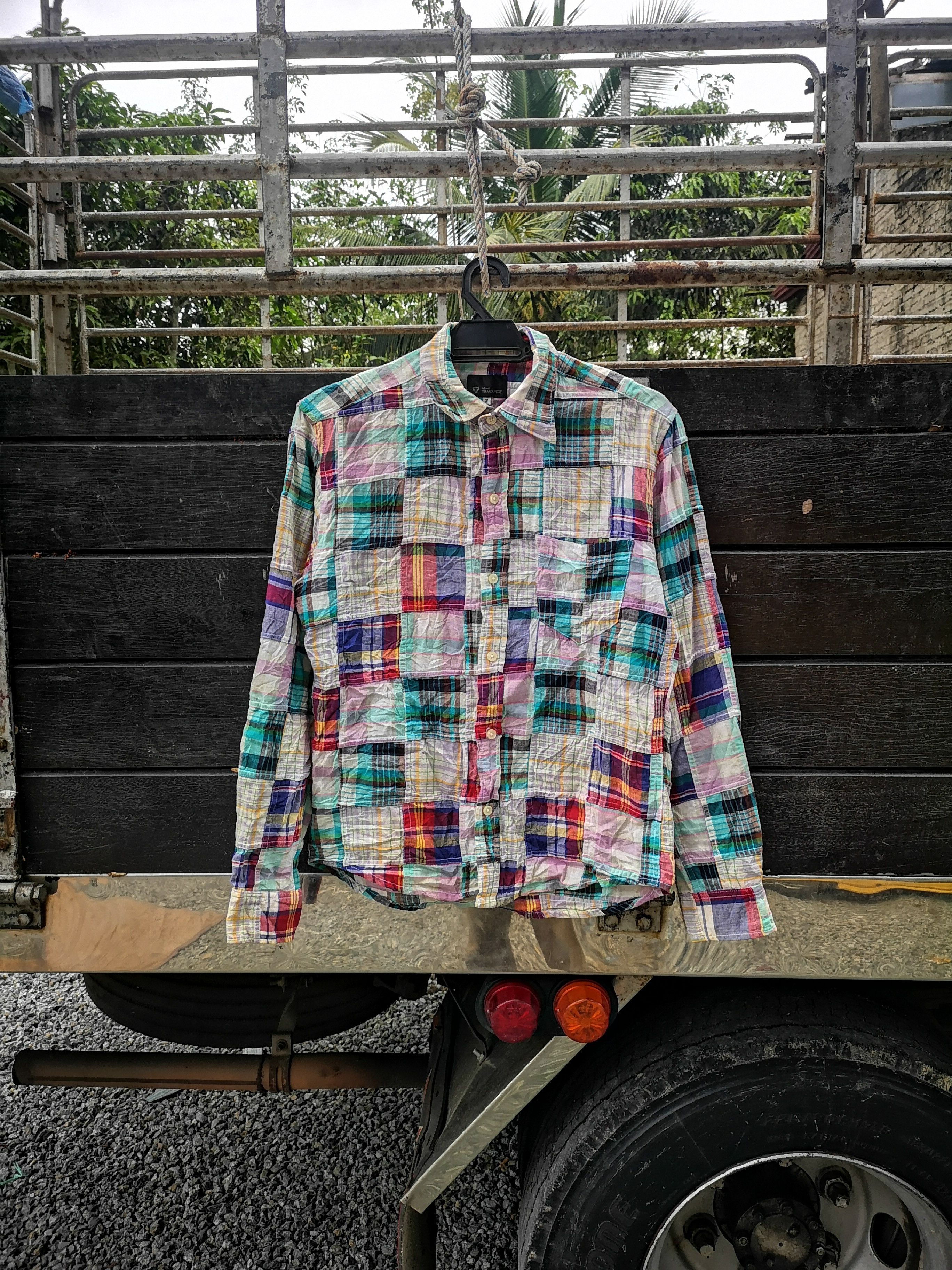 Takeo Kikuchi Takeokikuchi Patchwork Flannel Multicolour Size US M / EU 48-50 / 2 - 1 Thumbnail