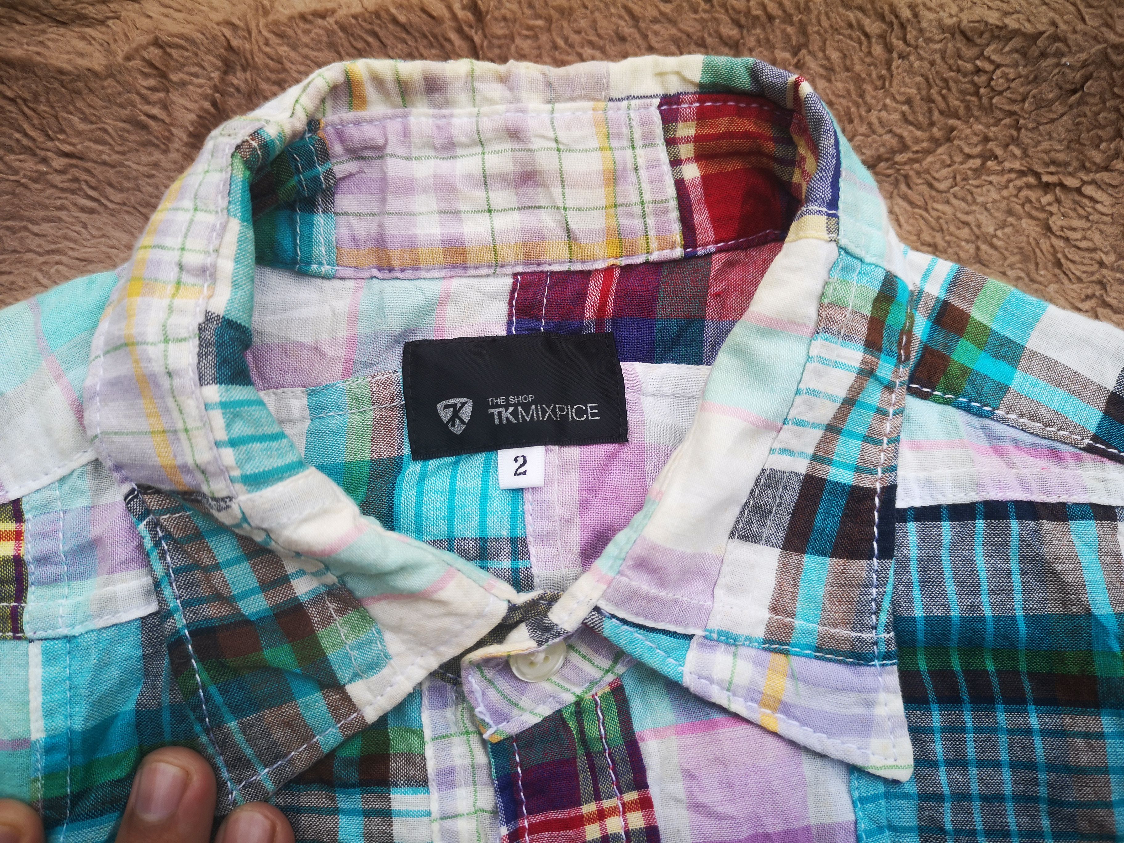 Takeo Kikuchi Takeokikuchi Patchwork Flannel Multicolour Size US M / EU 48-50 / 2 - 11 Thumbnail