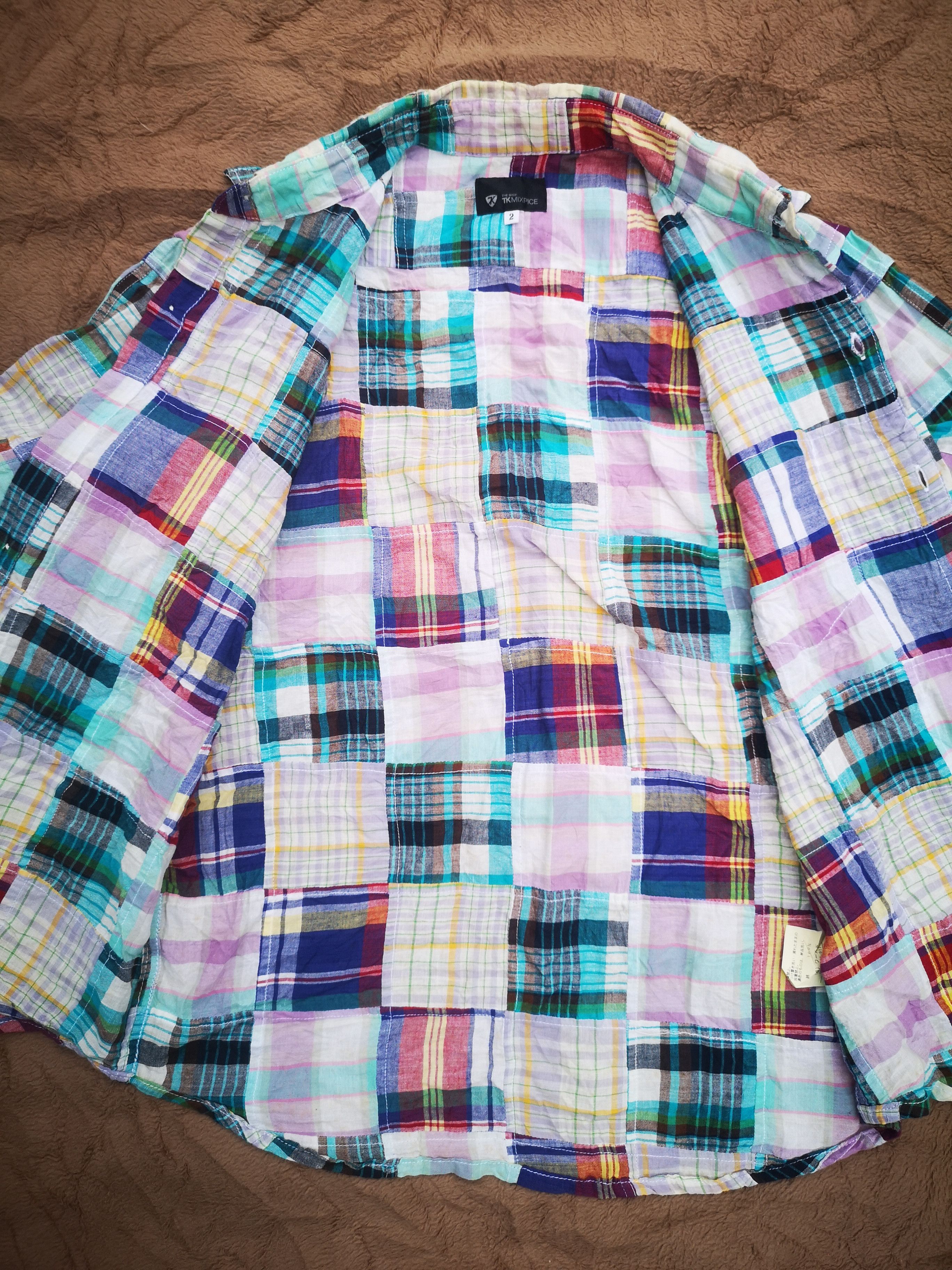 Takeo Kikuchi Takeokikuchi Patchwork Flannel Multicolour Size US M / EU 48-50 / 2 - 9 Thumbnail