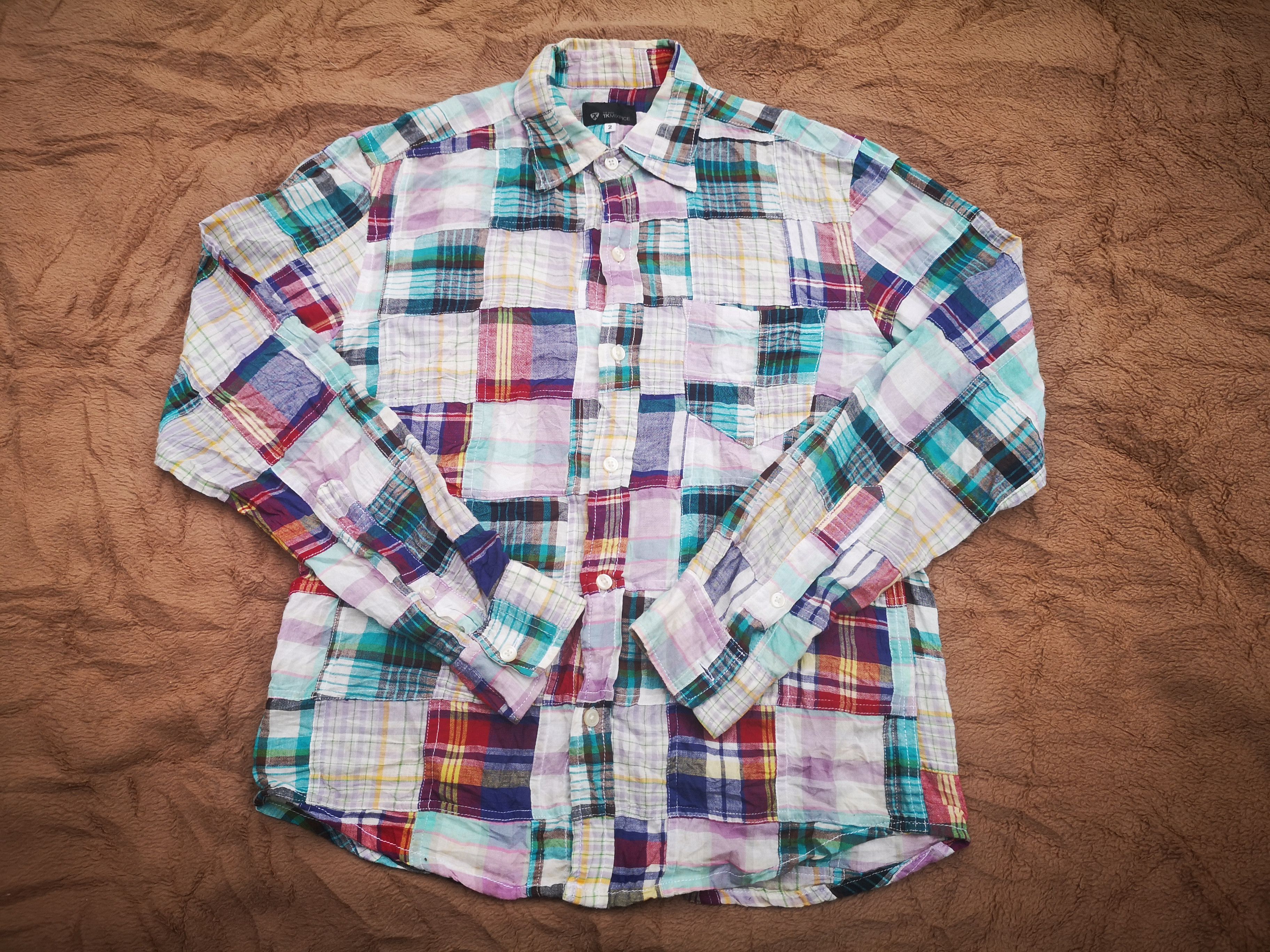 Takeo Kikuchi Takeokikuchi Patchwork Flannel Multicolour Size US M / EU 48-50 / 2 - 5 Thumbnail