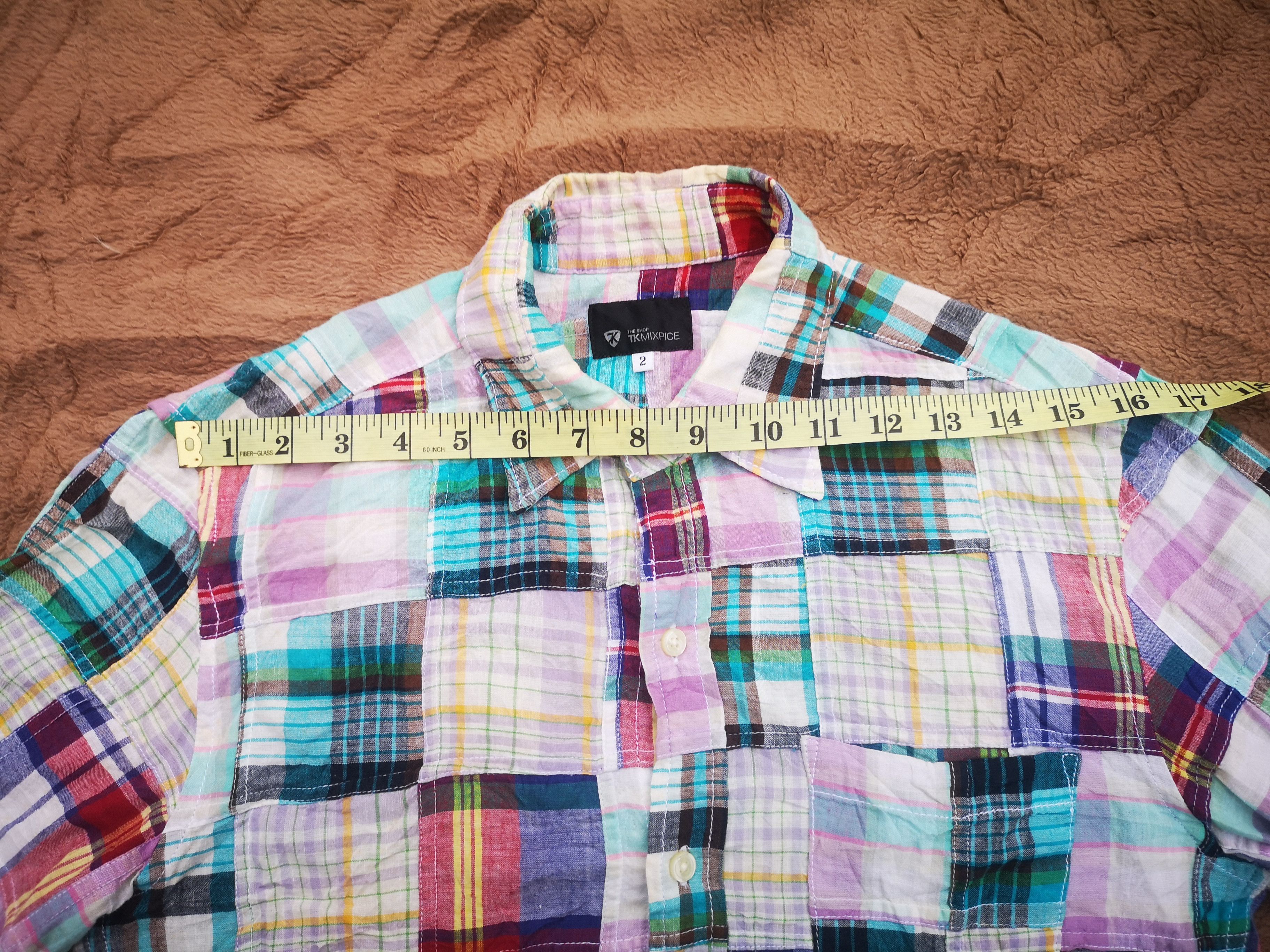 Takeo Kikuchi Takeokikuchi Patchwork Flannel Multicolour Size US M / EU 48-50 / 2 - 16 Thumbnail